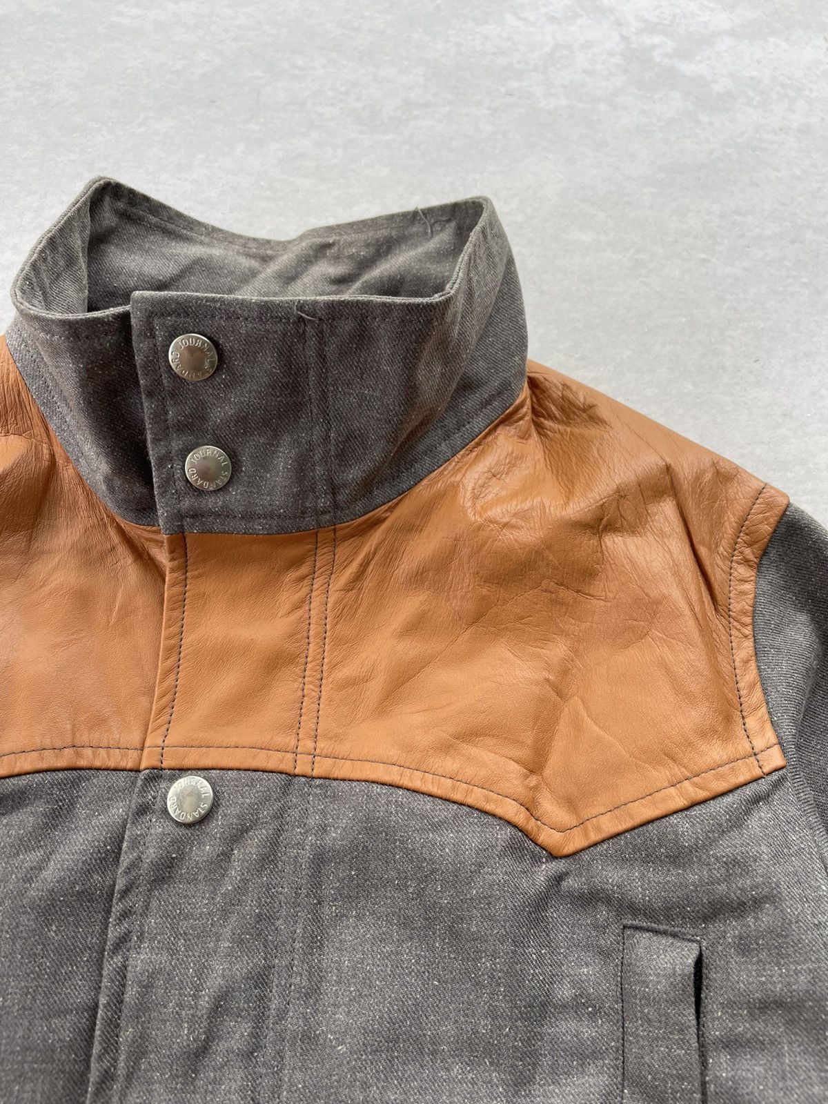 Japanese Brand × Journal Standard × Leather JOURNAL STANDARD LEATHER SHOULDER WESTERN JACKET Size US M / EU 48-50 / 2 - 6 Thumbnail