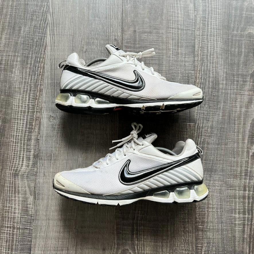 Nike NIKE • Air Max Agitate+ "2009 White/Black" (12M) Size US 12 / EU 45 - 2 Thumbnail
