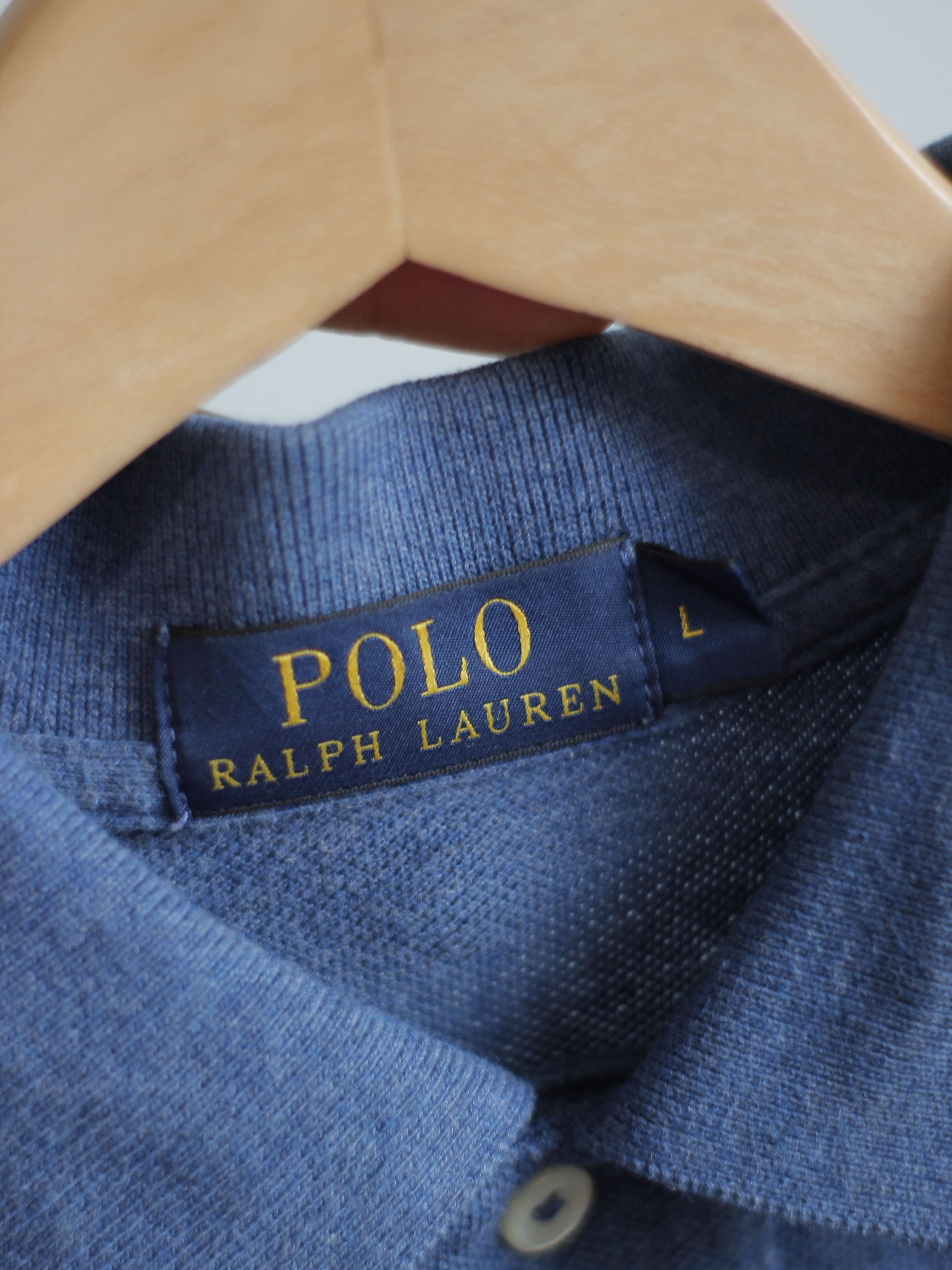 Polo Ralph Lauren × Ralph Lauren PRL POLO SHIRT MENS L BLUE Size US L / EU 52-54 / 3 - 6 Thumbnail