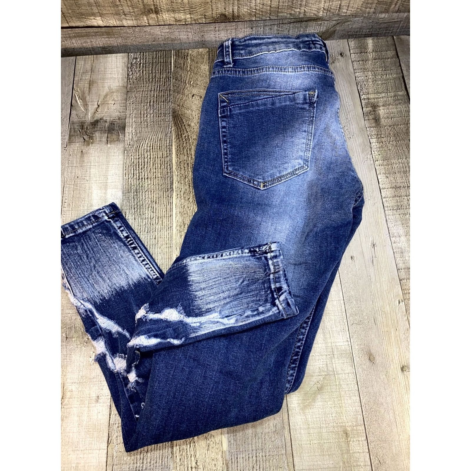 Denime Denim House Jeans Men Skinny Blue 32x32 Jeans Regular Size 32 32 Inseam Mens Denim House Blue Skinny Jeans 32x32 Size US 32 / EU 48 - 3 Thumbnail