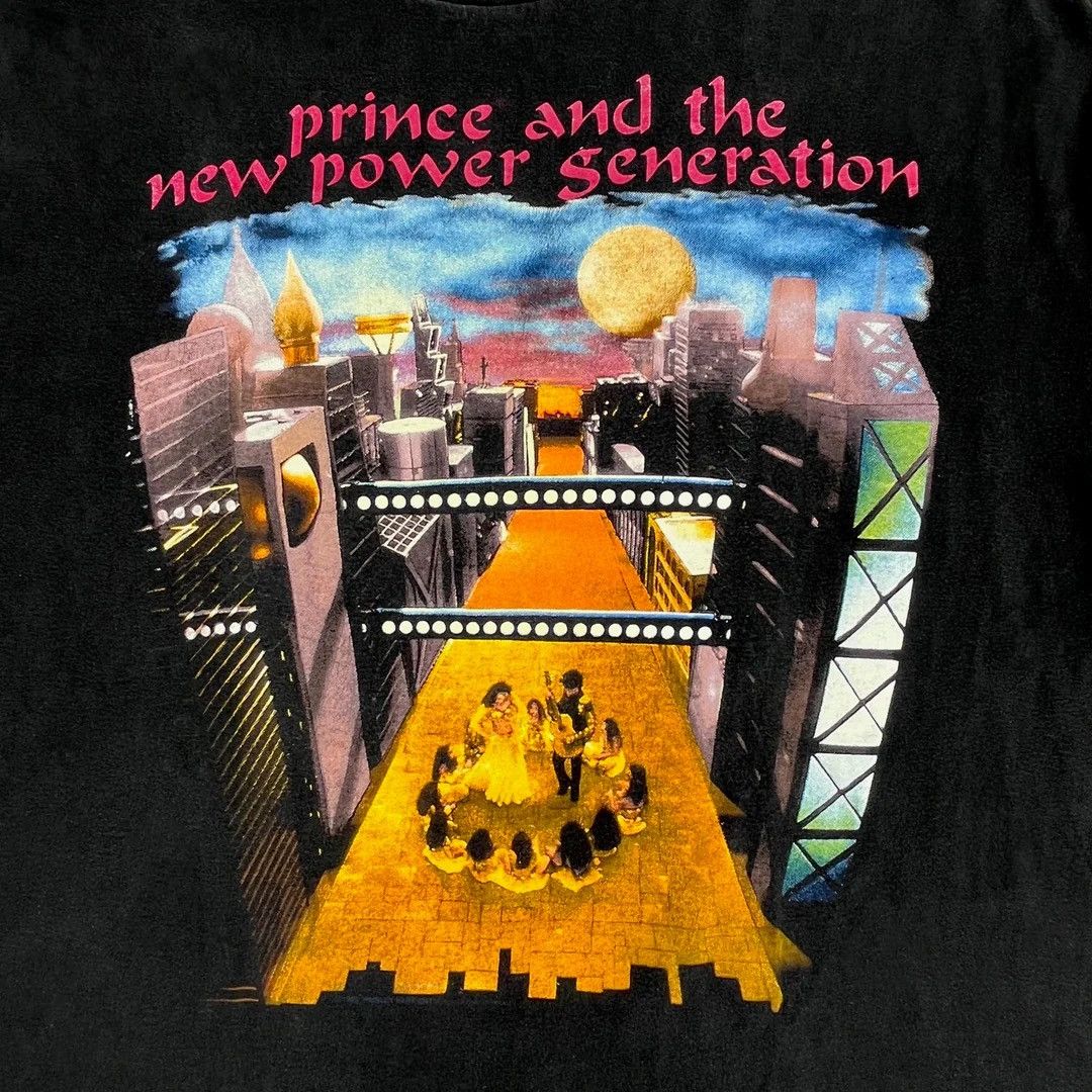Band Tees Prince 1993 90s Vintage New Power Generation Act 2 T-Shirt Size US XL / EU 56 / 4 - 3 Thumbnail
