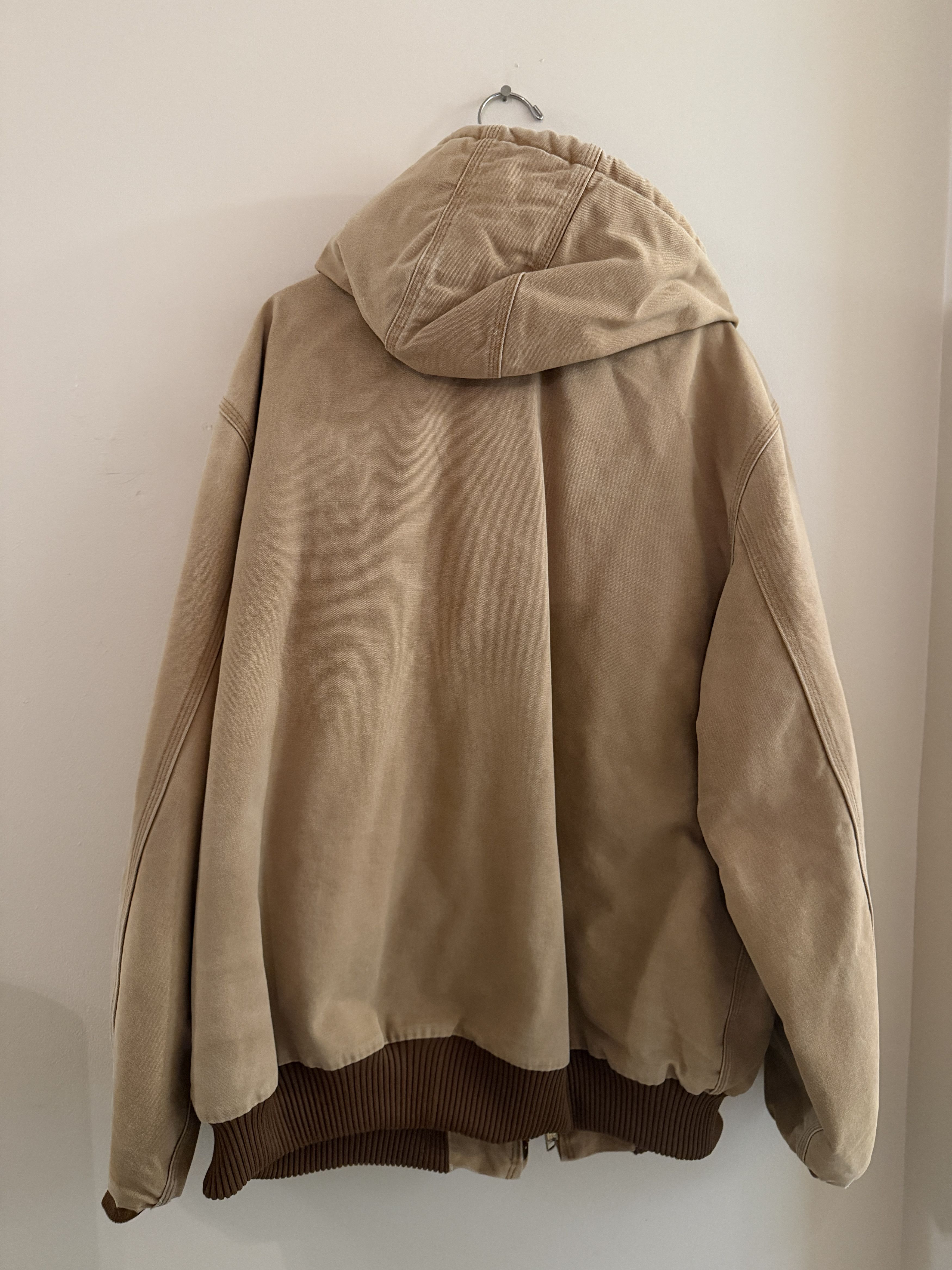 Carhartt Carharrt Hooded Work Jacket Made in USA, Union Made Size US XL / EU 56 / 4 - 2 Thumbnail