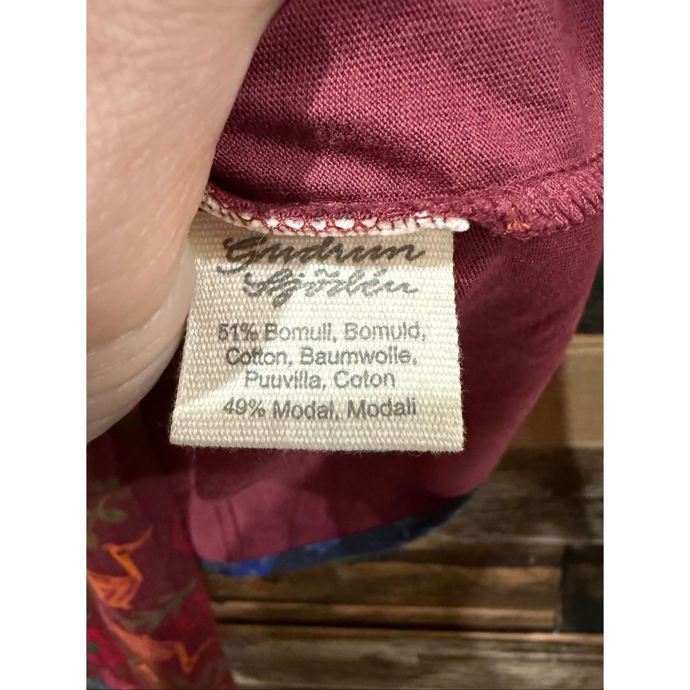 Guru Gudrun Sjoden neck closure top blouse cardigan size Medium Size M / US 6-8 / IT 42-44 - 4 Thumbnail