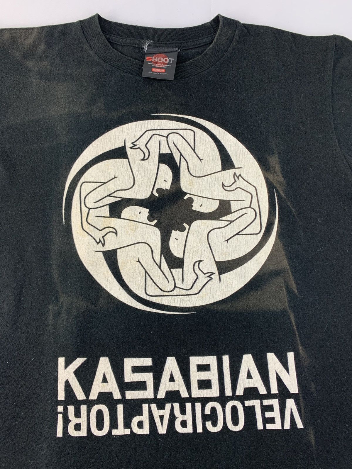 Band Tees Y2k Kasabian English Rock Britpop Velociraptor Song Shoot Size US S / EU 44-46 / 1 - 4 Thumbnail