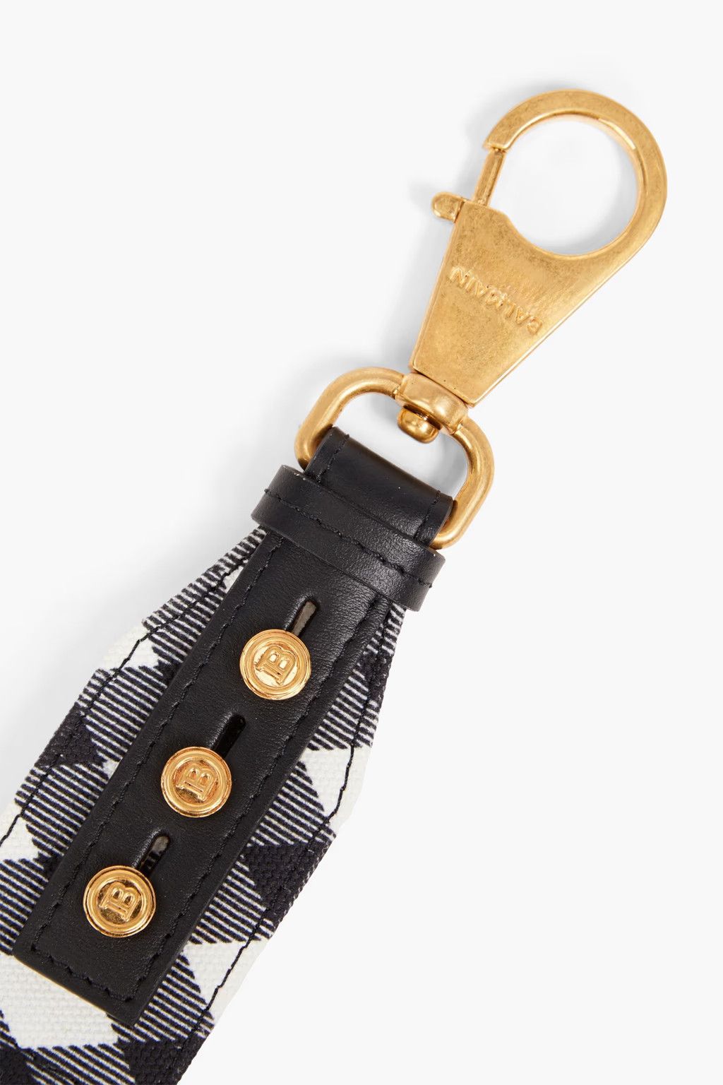 Balmain o1y0525 Size : L / Regular Belt in Black/White Size ONE SIZE - 3 Thumbnail