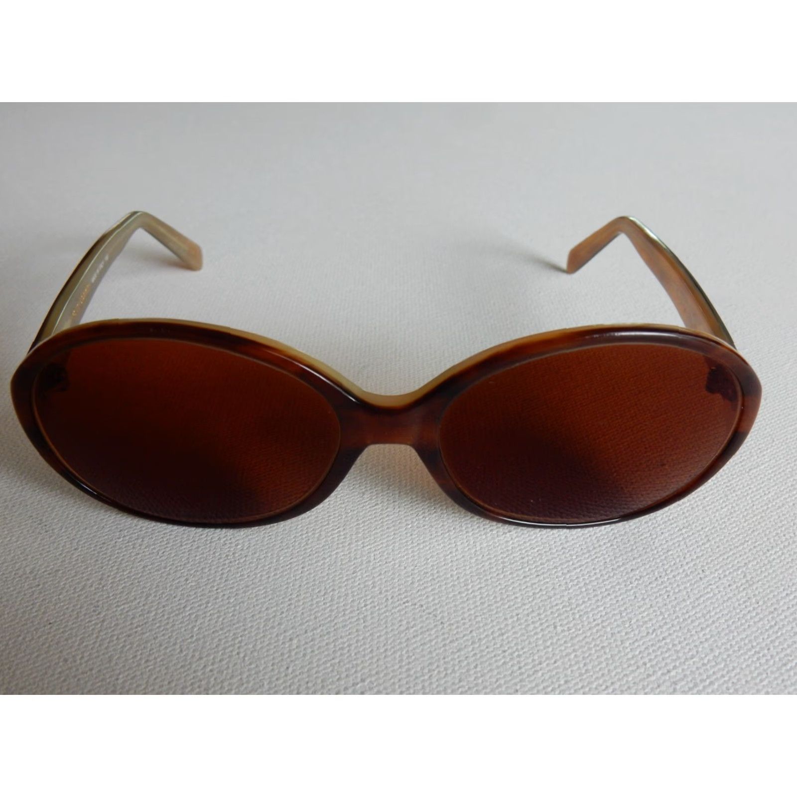 Coach Kate Spade Sunglasses Frames Only 55mm Brown Women Italy Prescription Small Scratches Size ONE SIZE - 2 Thumbnail