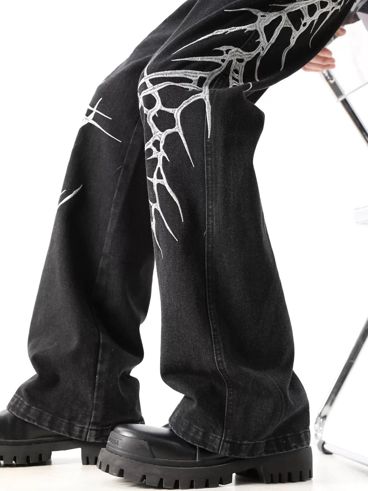Japanese Brand × Vintage Retro punk pants Size US 31 - 6 Thumbnail