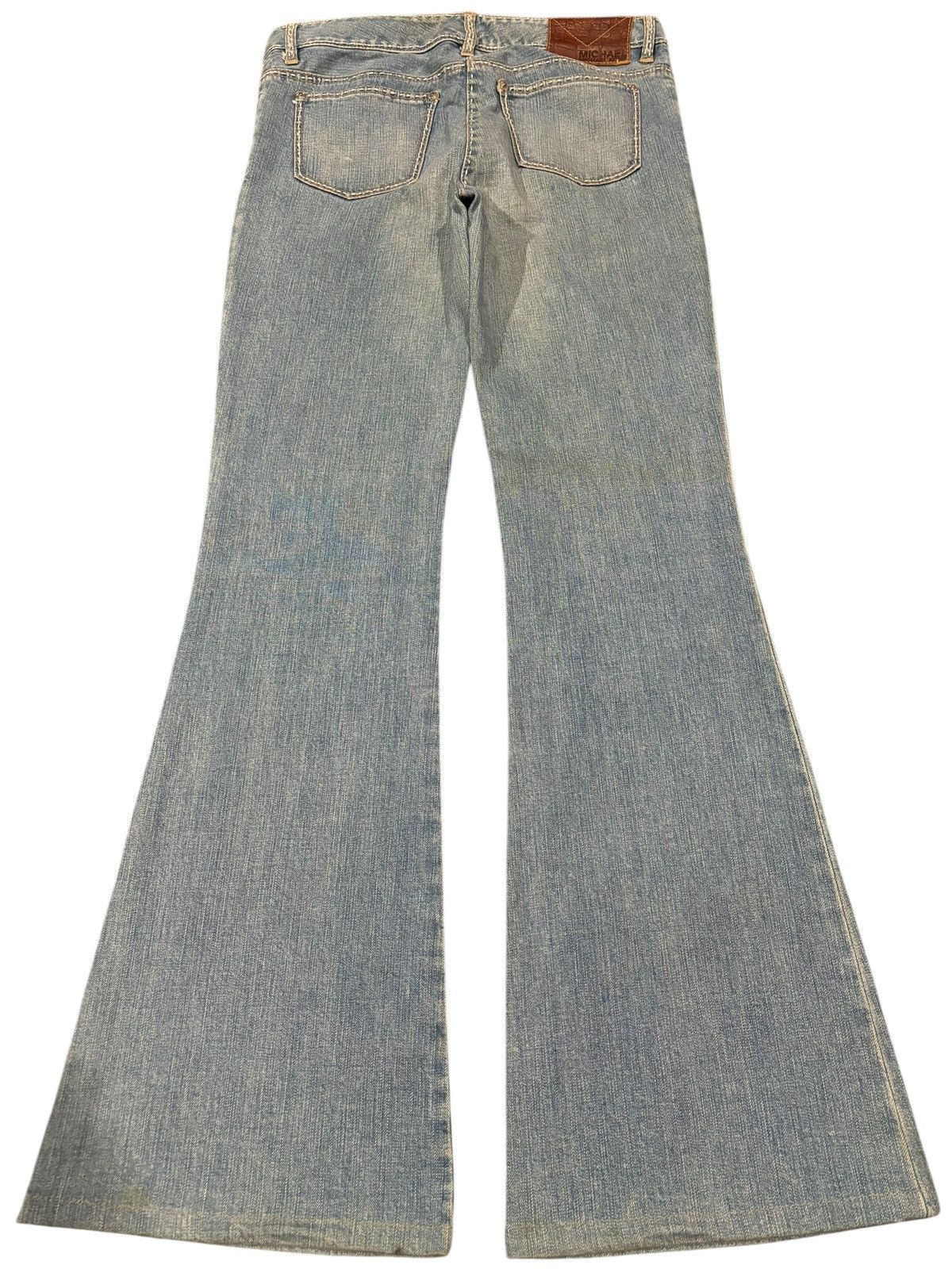 Michael Kors 90s Vtg Michael Kors Flared Bootcut Faded Light Washed Jeans Size US 30 / EU 46 - 2 Thumbnail