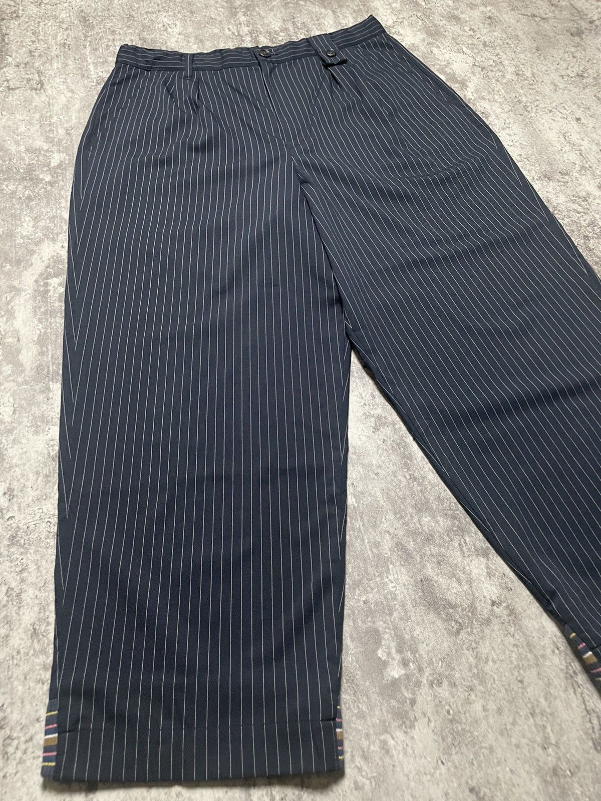 Issey Miyake Japanese Frapbois By Issey Miyake Smart Ankle Wide Pants Size US 31 - 3 Thumbnail