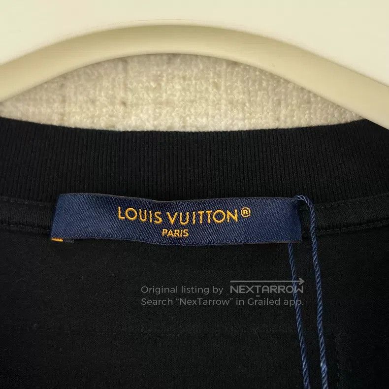 Louis Vuitton Louis Vuitton size 5l FW23 Logo Beaded Embroidered Crew Nec Size US M / EU 48-50 / 2 - 4 Thumbnail