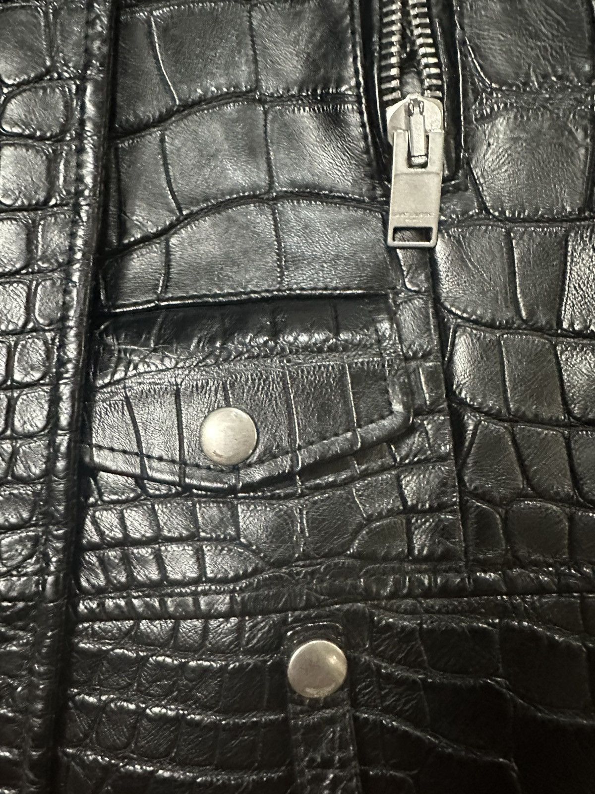 Saint Laurent Paris Slp L01 crocodile jacket Size US M / EU 48-50 / 2 - 3 Thumbnail