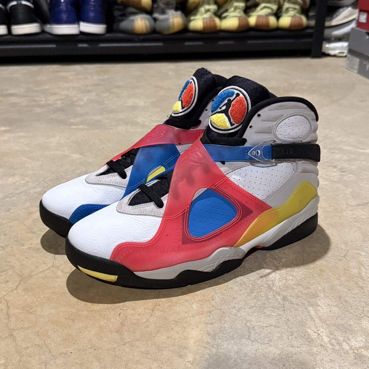Jordan Brand Air Jordan 8 SP Retro SE White Multicolor 2019 US 11 Size US 11 / EU 44 - 2 Thumbnail