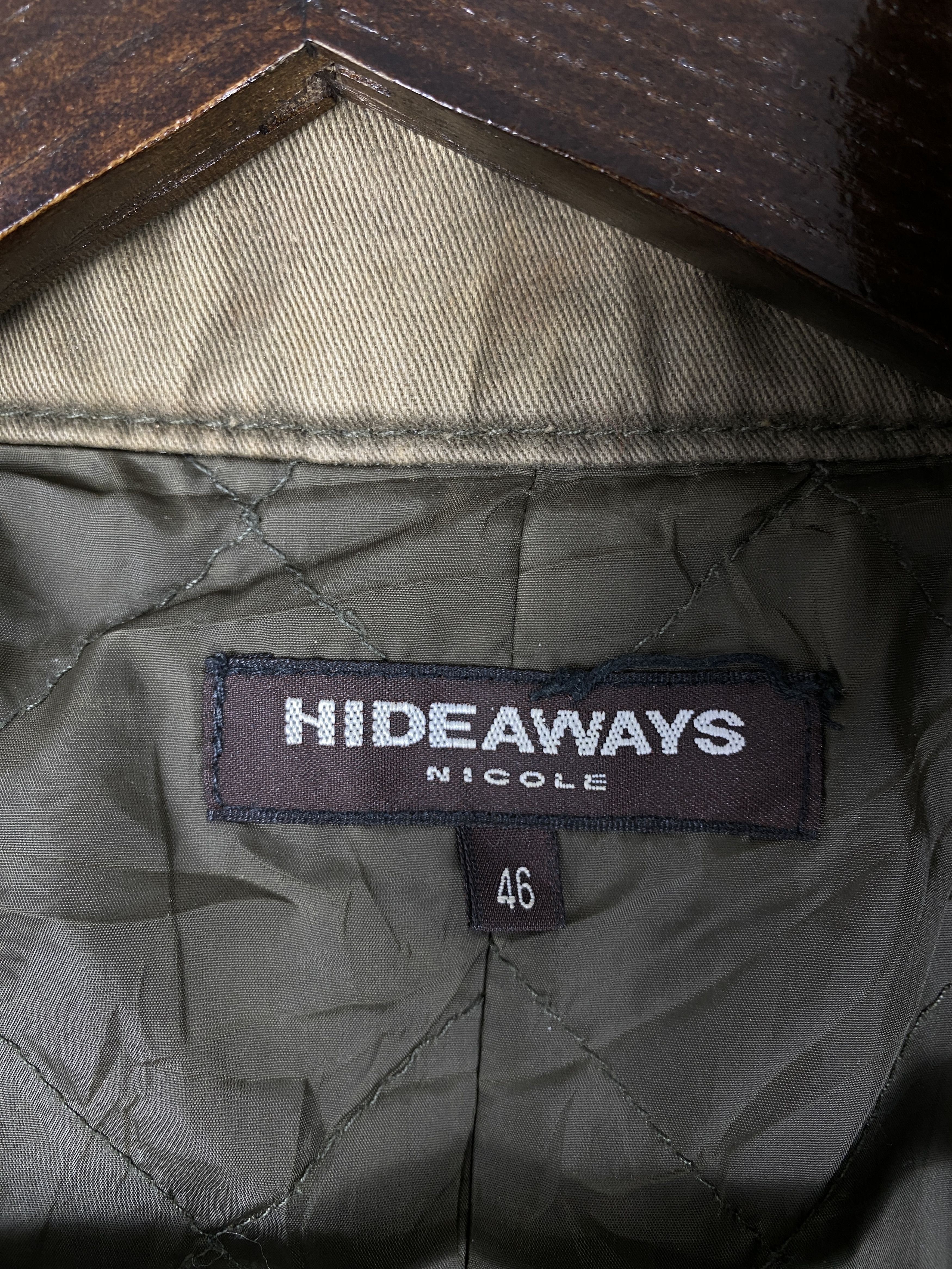 HIDEAWAYS Vintage Hide Aways Utility Quilted Lining Jacket J2146 Size US S / EU 44-46 / 1 - 10 Thumbnail