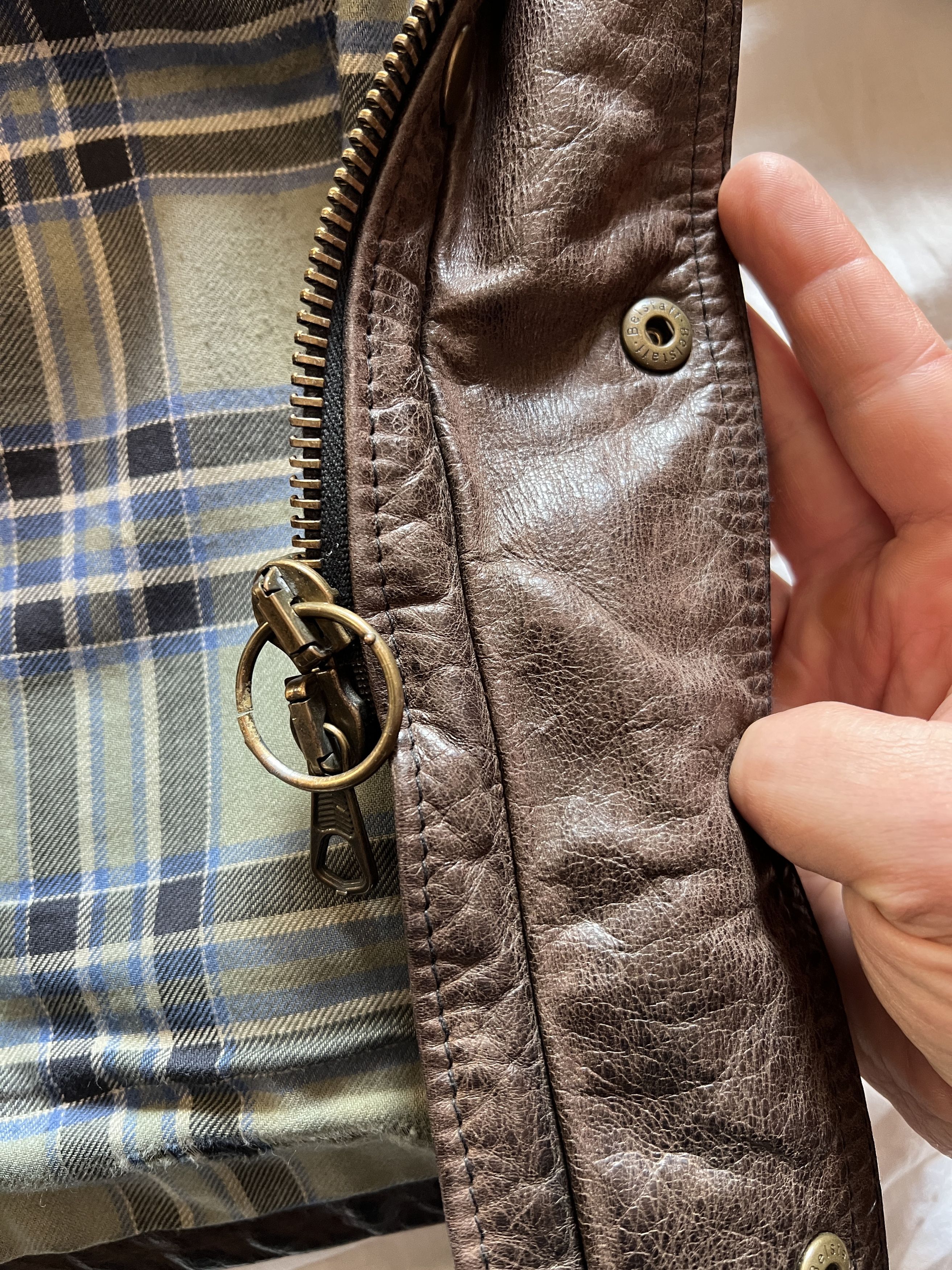 Belstaff BELSTAFF Leather Jacket PANTHER 1966 Benjamin Button L Size US M / EU 48-50 / 2 - 18 Thumbnail