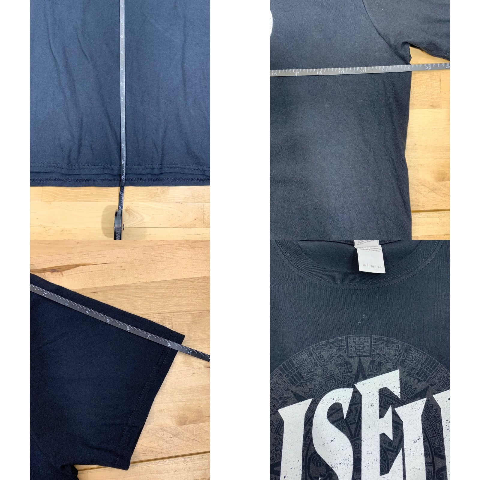 Gildan VINTAGE Gildan SDSU Rise Up! Graphic Tee Black XL Short Sleeve Men Shirt 1882 SDSU San Diego State Size US 36 / EU 52 - 8 Thumbnail