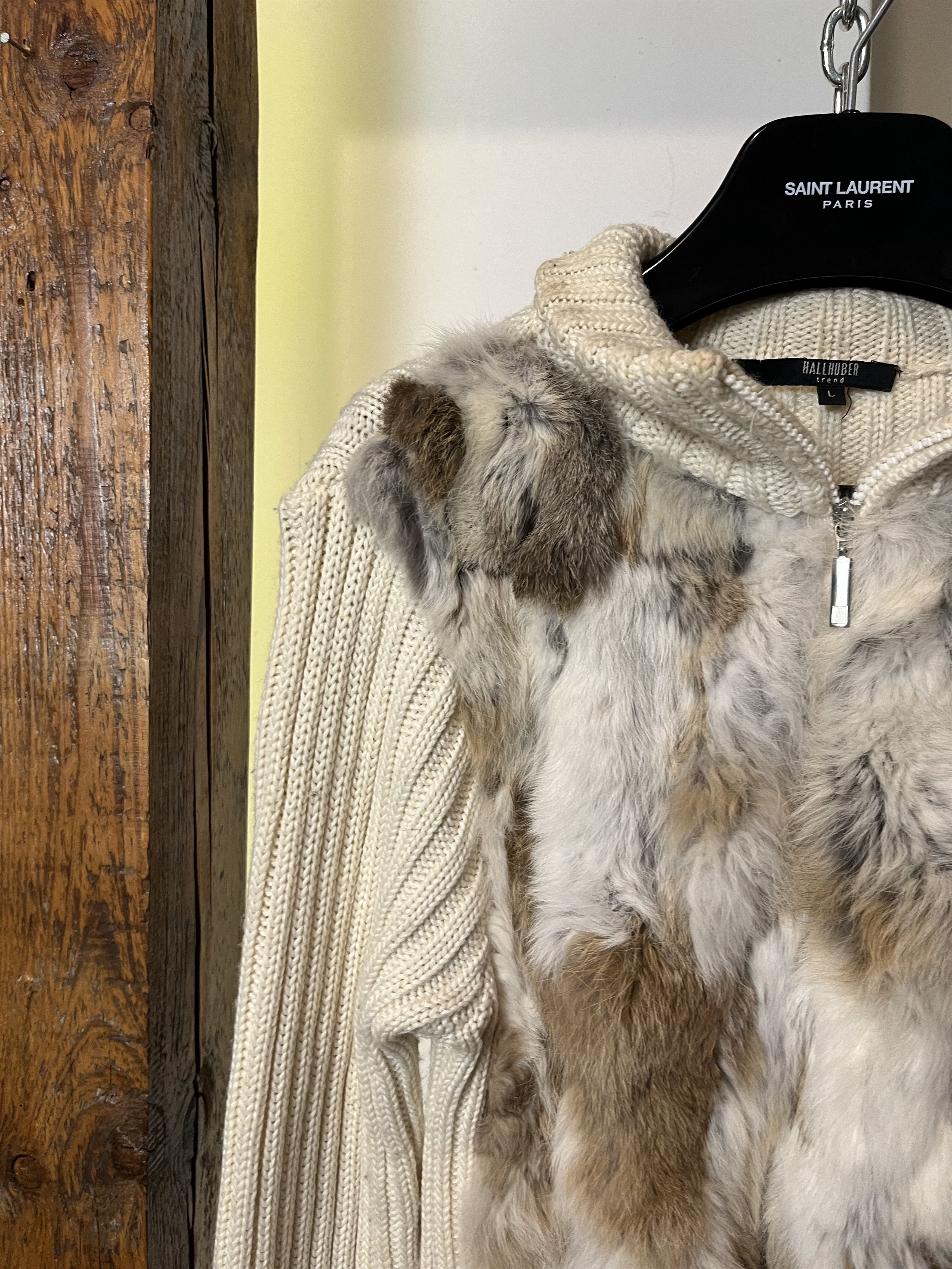 If Six Was Nine × Japanese Brand If Six Was Nine Style Fur Hoodie Denim Jacket Size S / US 4 / IT 40 - 5 Thumbnail