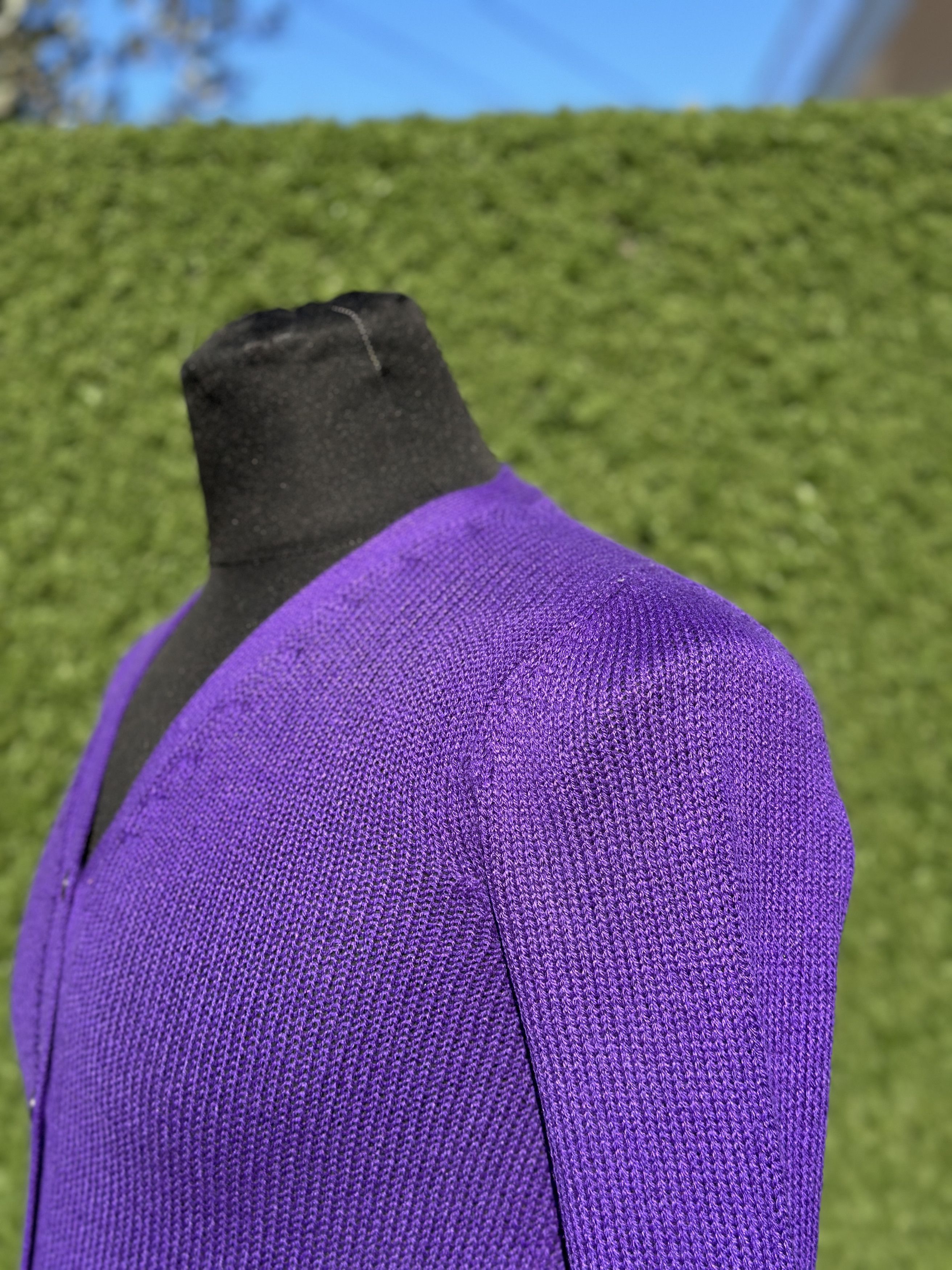 Prada Prada Cashmere V-Neck Button Cardigan Elbow Patches IT40 Size S / US 4 / IT 40 - 7 Thumbnail