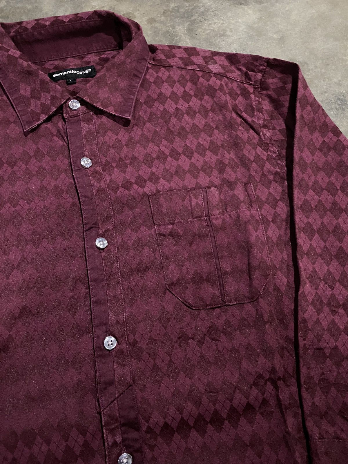 If Six Was Nine × Japanese Brand × semanticdesign Semantic design ifsixwasnine punk shirt Size US L / EU 52-54 / 3 - 3 Thumbnail