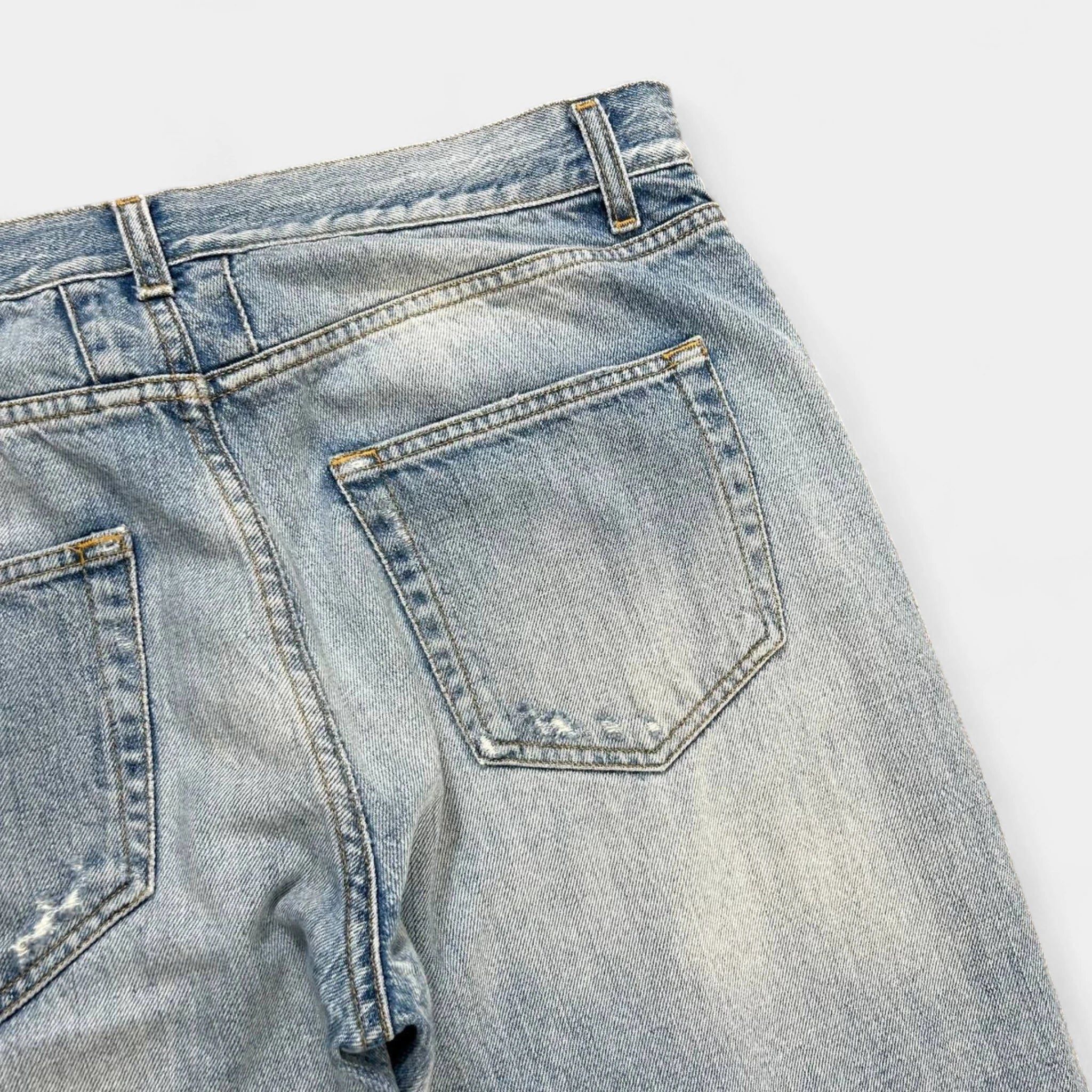 Saint Laurent Paris Saint Laurent D02 Blue Skinny Jeans Size US 32 / EU 48 - 7 Thumbnail