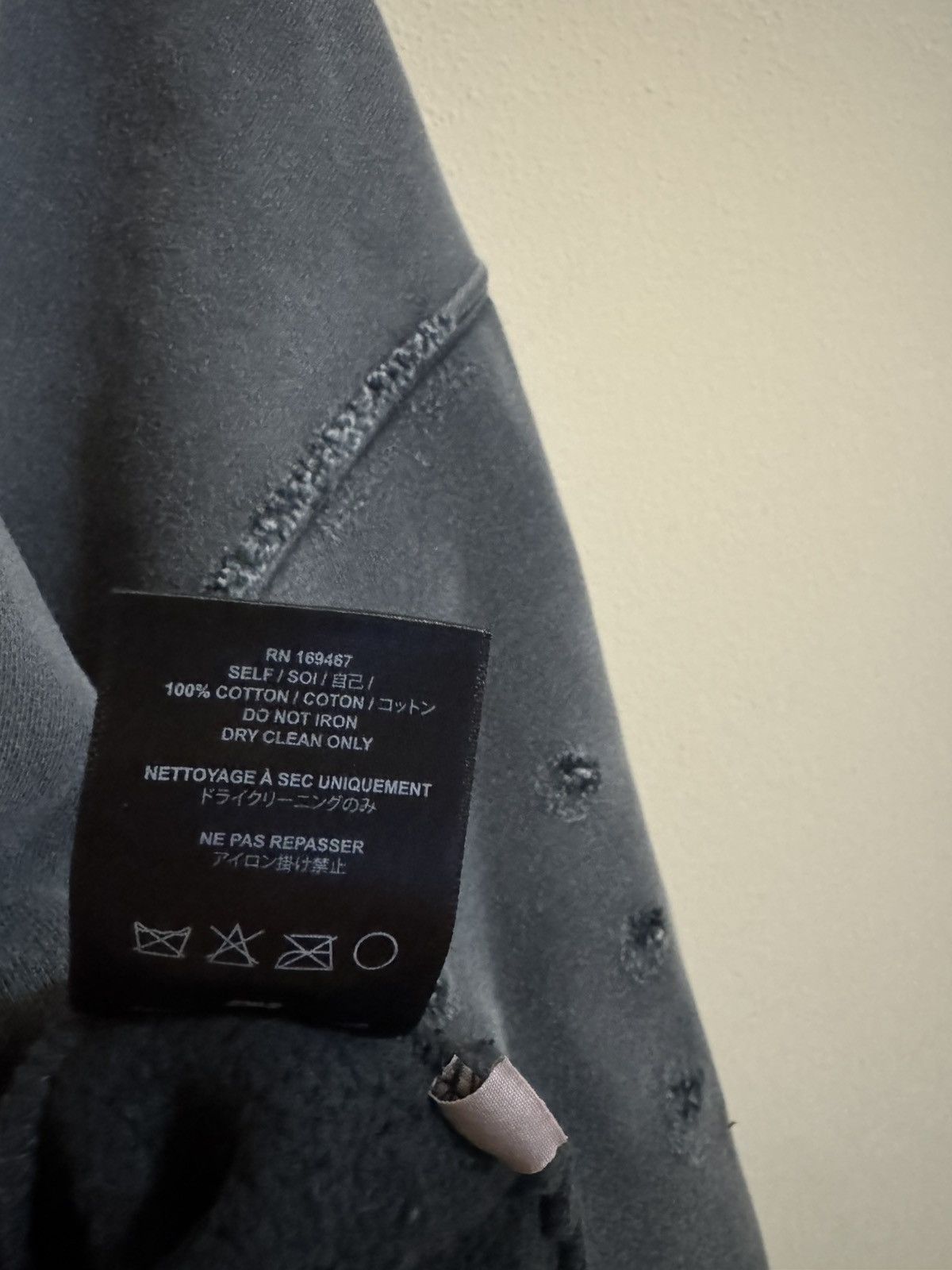 Satoshi Nakamoto Satoshi Nakamoto Distructo Hoodie Black XL Size US XL / EU 56 / 4 - 6 Thumbnail