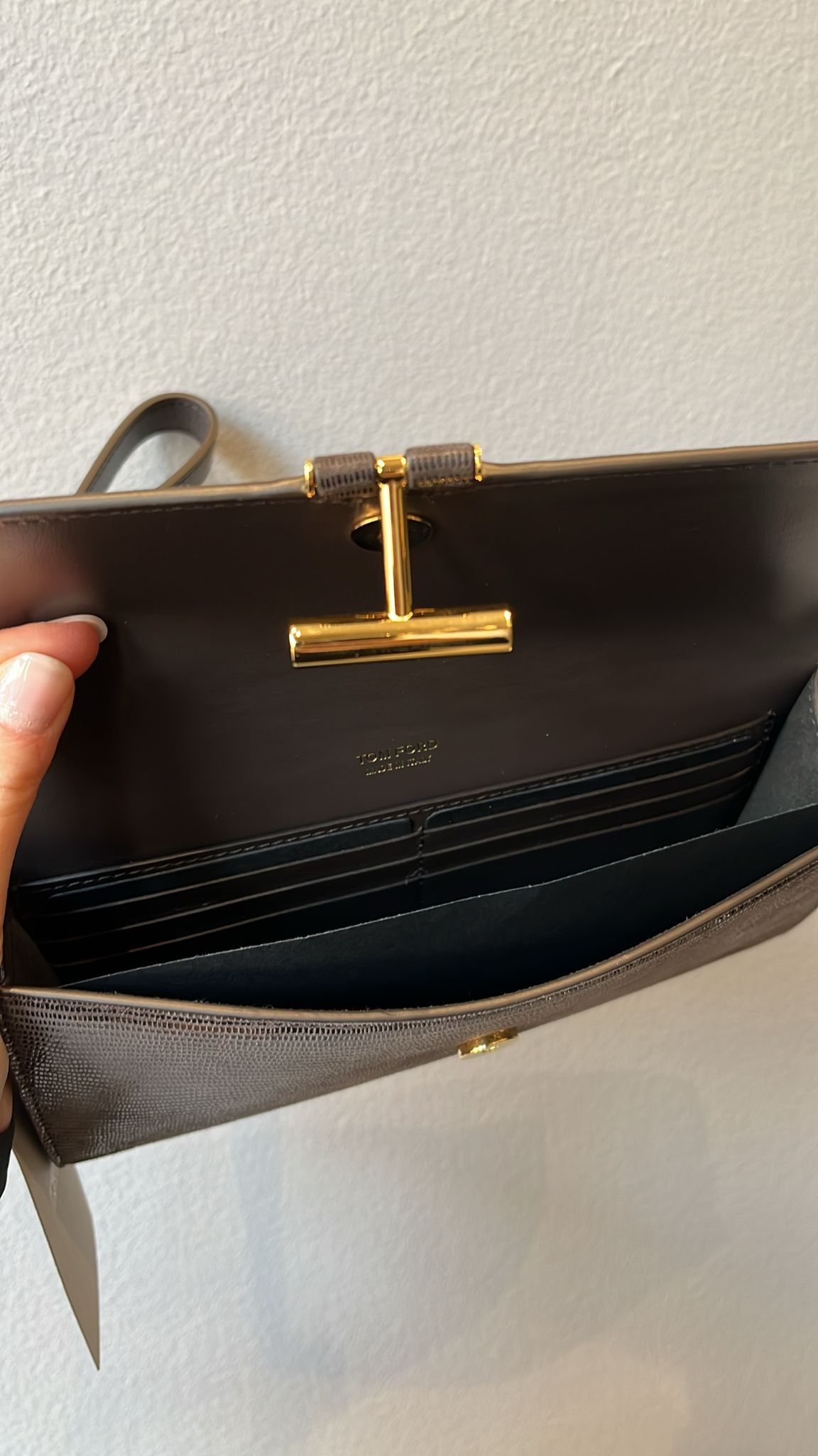Tom Ford o1loc1c0126 S0508 Size: OS / Pouch in Brown Size ONE SIZE - 3 Thumbnail