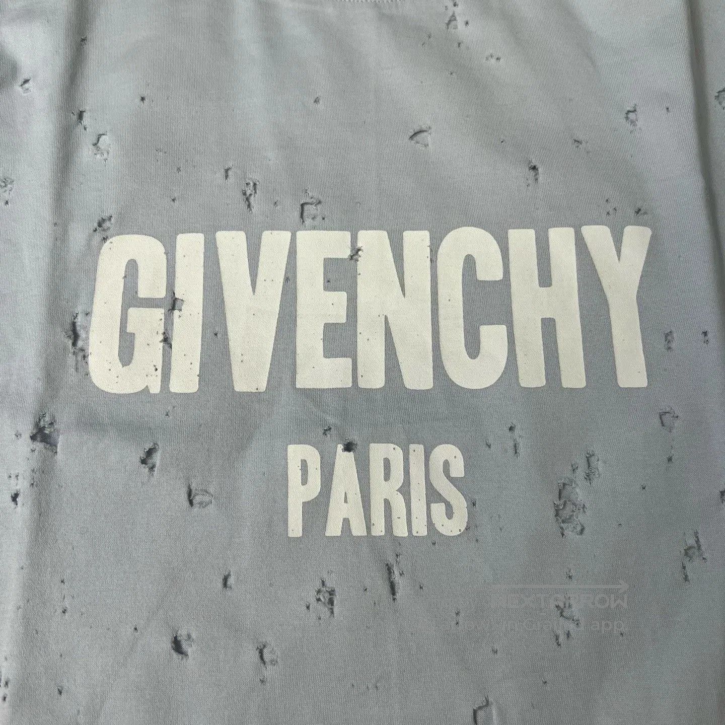 Givenchy Givenchy Distressed Short-Sleeve Tee. Size US S / EU 44-46 / 1 - 5 Thumbnail