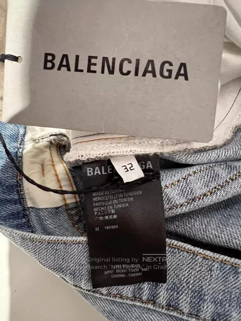 Balenciaga Balenciaga Mixed Cargo Jeans Pants. Size US 32 / EU 48 - 9 Thumbnail