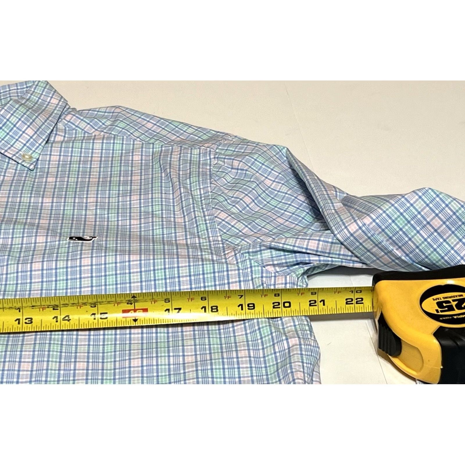 Vineyard Vines Vineyard Vines Men's M Slim Fit Whale Shirt Multicolor Plaid Button-Down Shirt Size US M / EU 48-50 / 2 - 6 Thumbnail