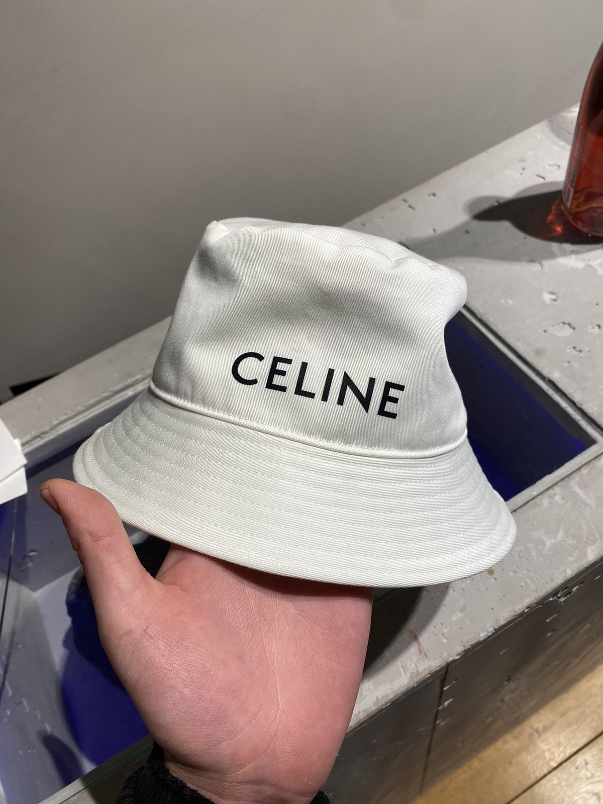 Celine BNWT Celine Logo Bucket Hat Size ONE SIZE - 2 Thumbnail