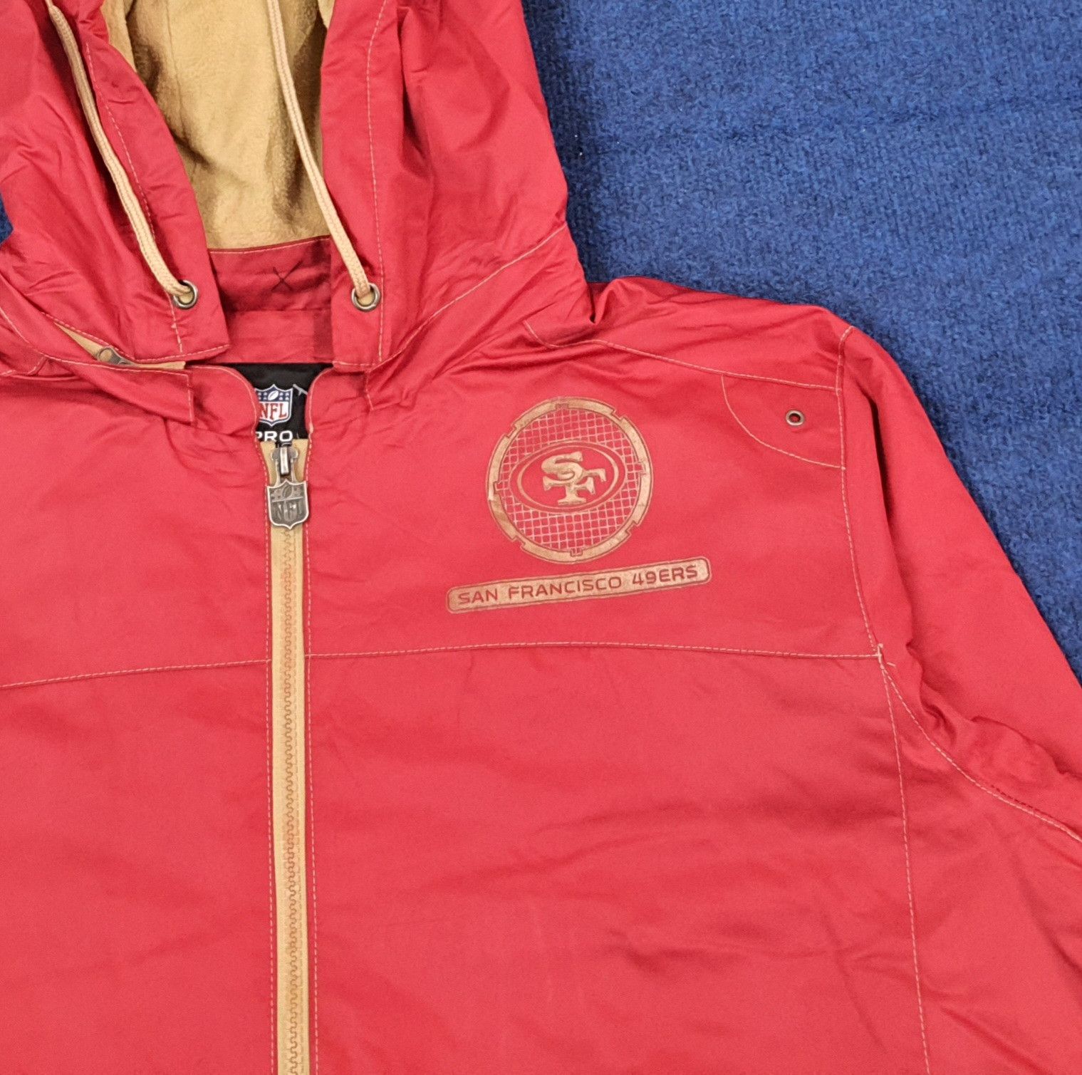 NFL Vintage NFL San Francisco 49ers Zipper Jacket C256N17 Size US XL / EU 56 / 4 - 4 Thumbnail