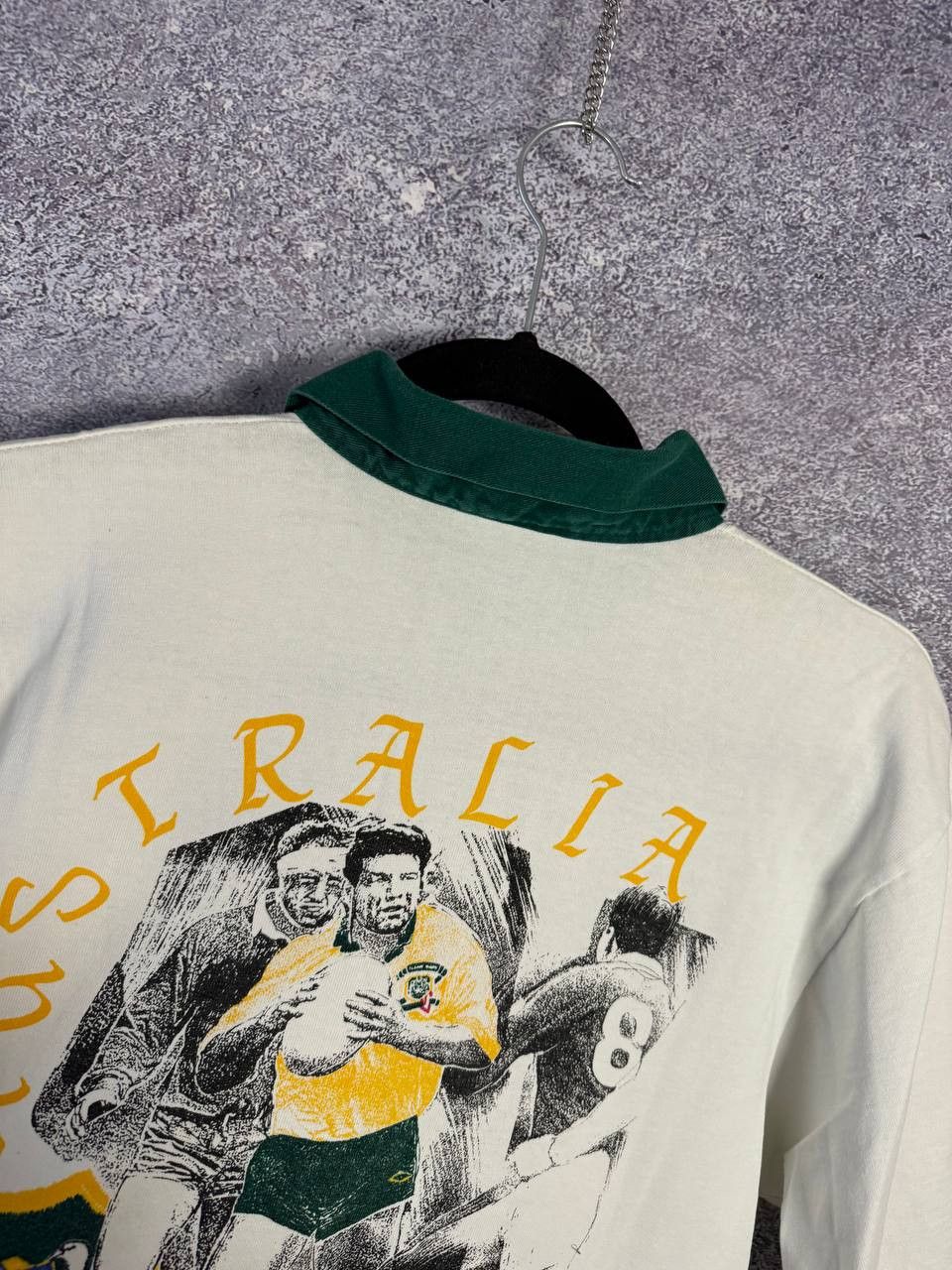 Umbro × Vintage 90's Vintage Australia Umbro Rugby Jersey Blokcore XL Size US XL / EU 56 / 4 - 16 Thumbnail