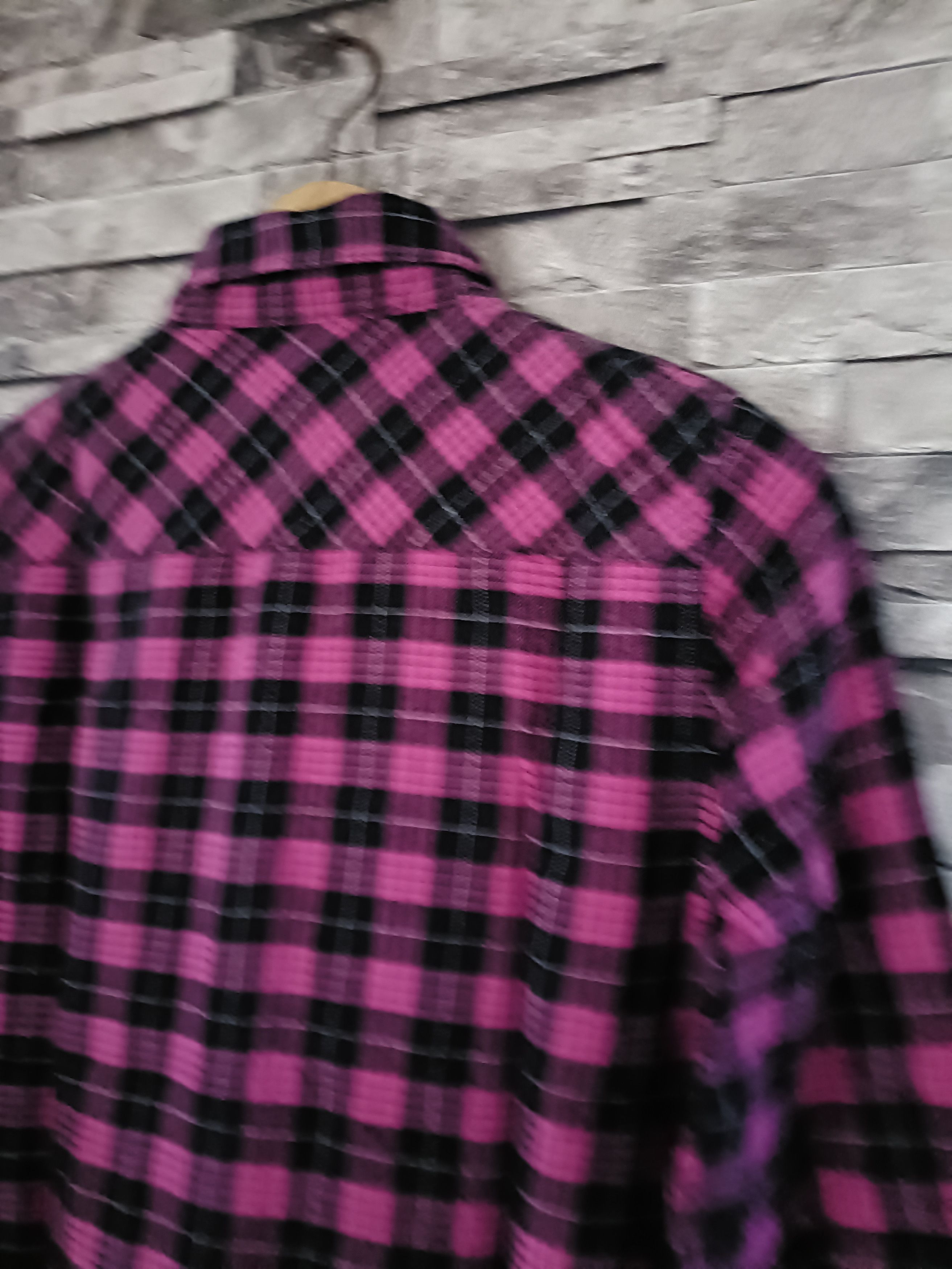 Edwin × Japanese Brand × Vintage Miss Edwin long flannel shirt Size L / US 10 / IT 46 - 3 Thumbnail