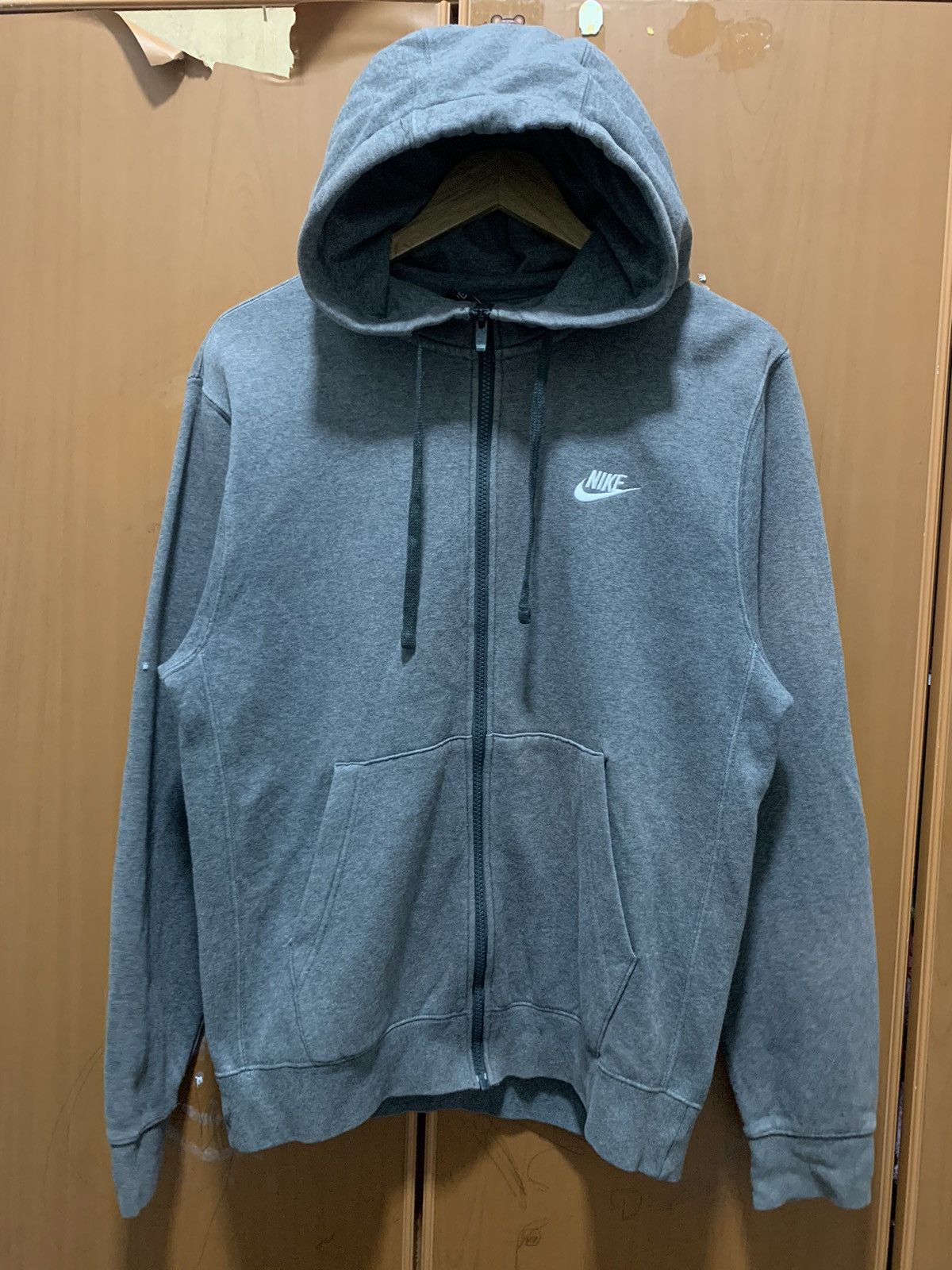 Nike Y2K Nike Full Zip Hoodie Size US S / EU 44-46 / 1 - 1 Thumbnail