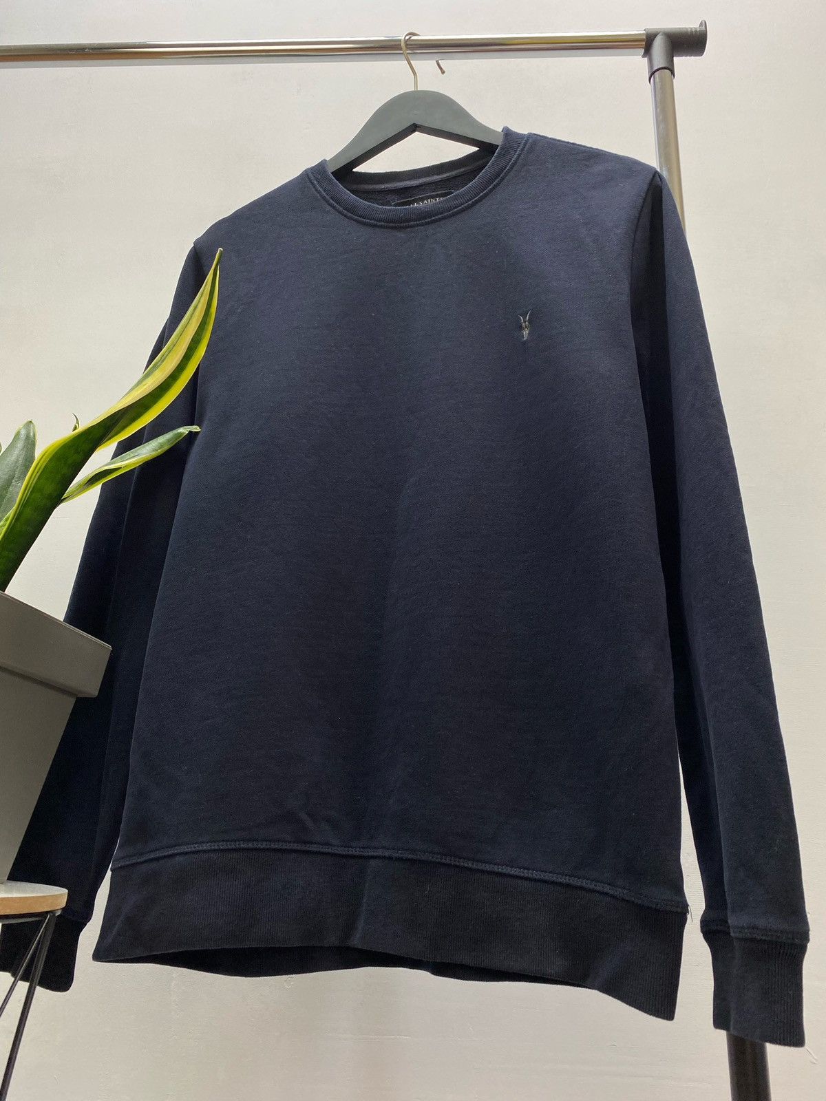 Allsaints × Vintage Vintage Allsaints Black Classic Sweatshirt Style Size US M / EU 48-50 / 2 - 4 Thumbnail