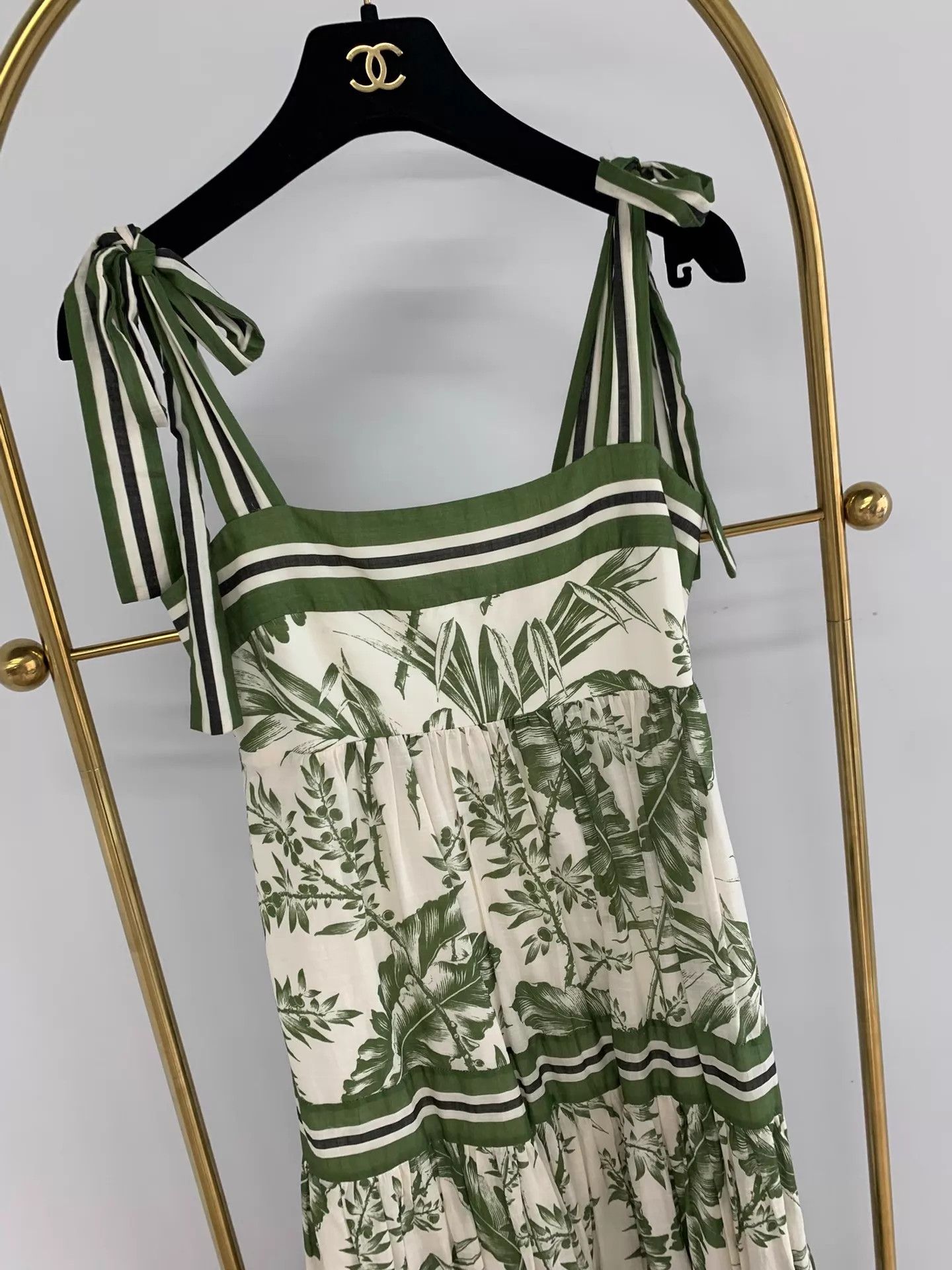 Other Zimmermann Resort Green Printed Maxi Dress 1 New Size S / US 4 / IT 40 - 2 Thumbnail