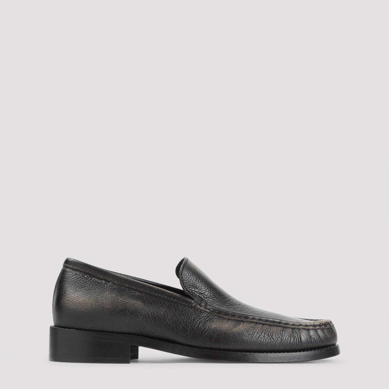 Acne Studios ACNE STUDIOS Black Leather Loafers New & Authentic (Men's si Size US 12 / EU 45 - 2 Thumbnail