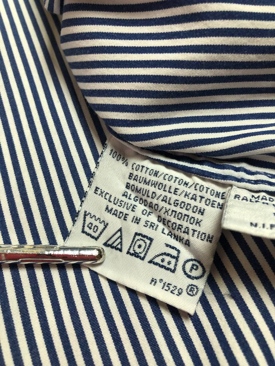 Polo Ralph Lauren × Ralph Lauren Ralph Lauren Cotton Oxford Classic Slim-fit Button Up Shirt Size US L / EU 52-54 / 3 - 3 Thumbnail