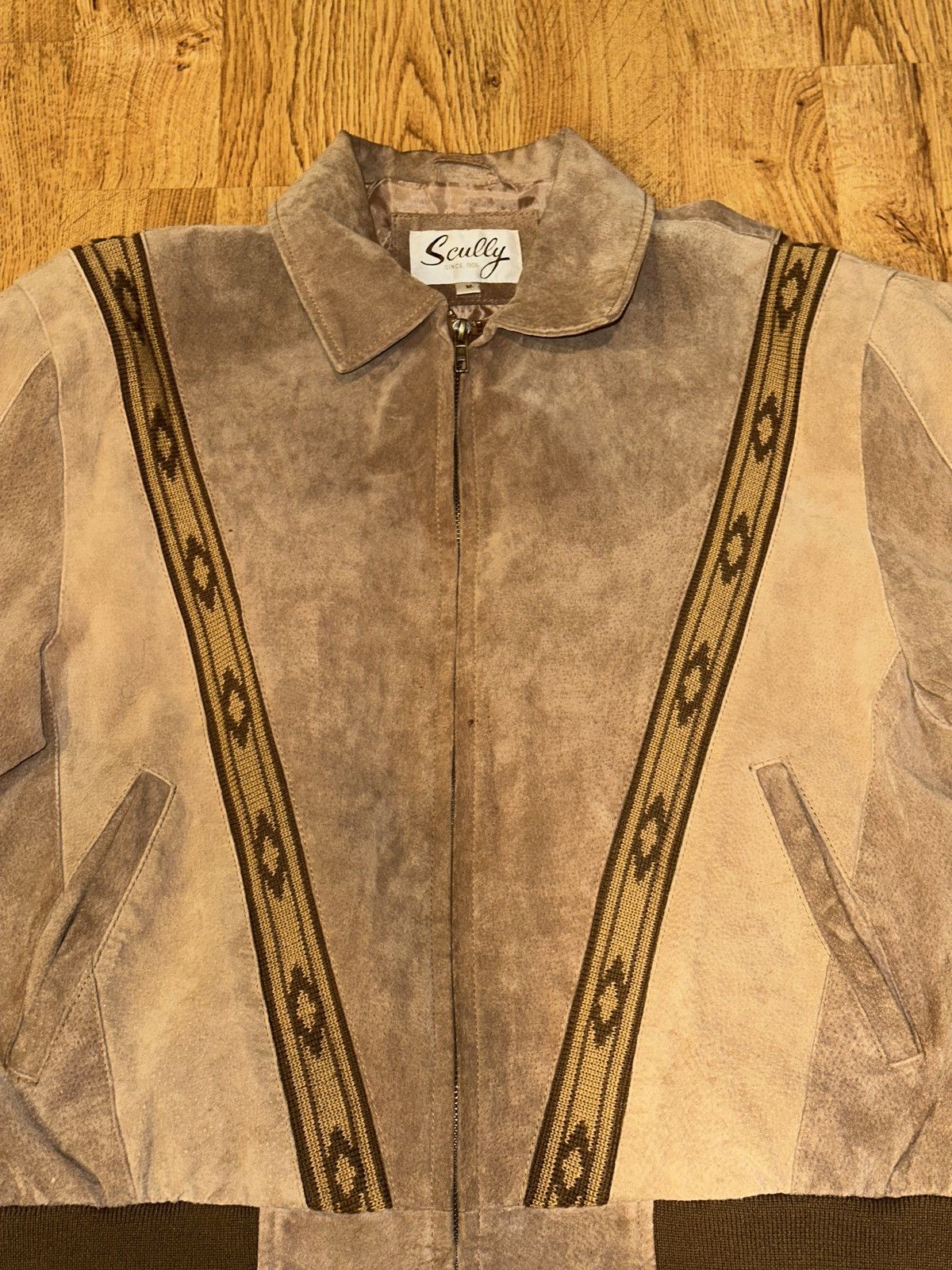 Scully Leather Vtg SCULLY Boar Smooth Suede Leather Western Arena Jacket M Size US M / EU 48-50 / 2 - 2 Thumbnail
