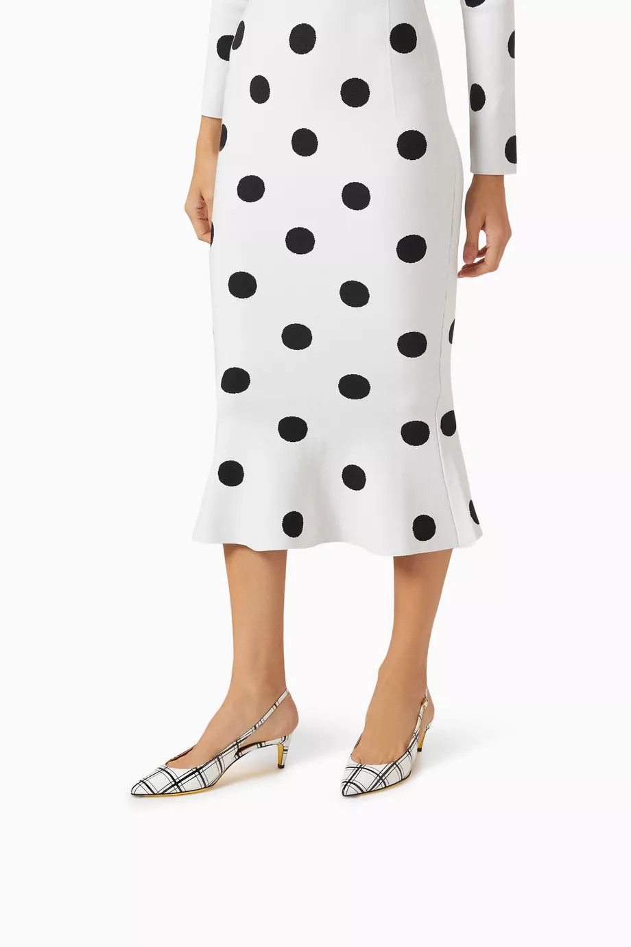 Marni o1y1025 Pumps in White/Black Size US 8 / IT 38 - 4 Thumbnail