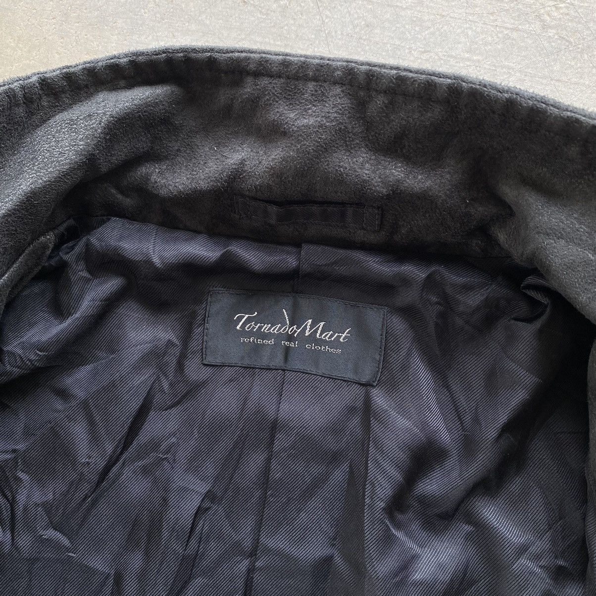 Tornado Mart TORNADO MART Black Velvet Dyed Coat Jacket Size US S / EU 44-46 / 1 - 10 Thumbnail