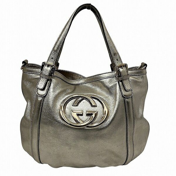 Gucci Gucci Gucci Double G Coated Leather 2way Bag Leather Shoulder Bag 162886 DUTY FREE for USA Size ONE SIZE - 1 Thumbnail