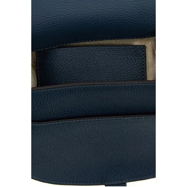Chloe Chloe Saddle Small Blue Crossbody Bag New & Authentic Size ONE SIZE - 4 Thumbnail