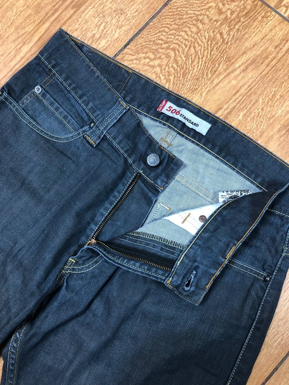 Levi's × Vintage Vintage 90s Levi’s 506 Boot Cut Made in USA Size US 32 / EU 48 - 17 Thumbnail