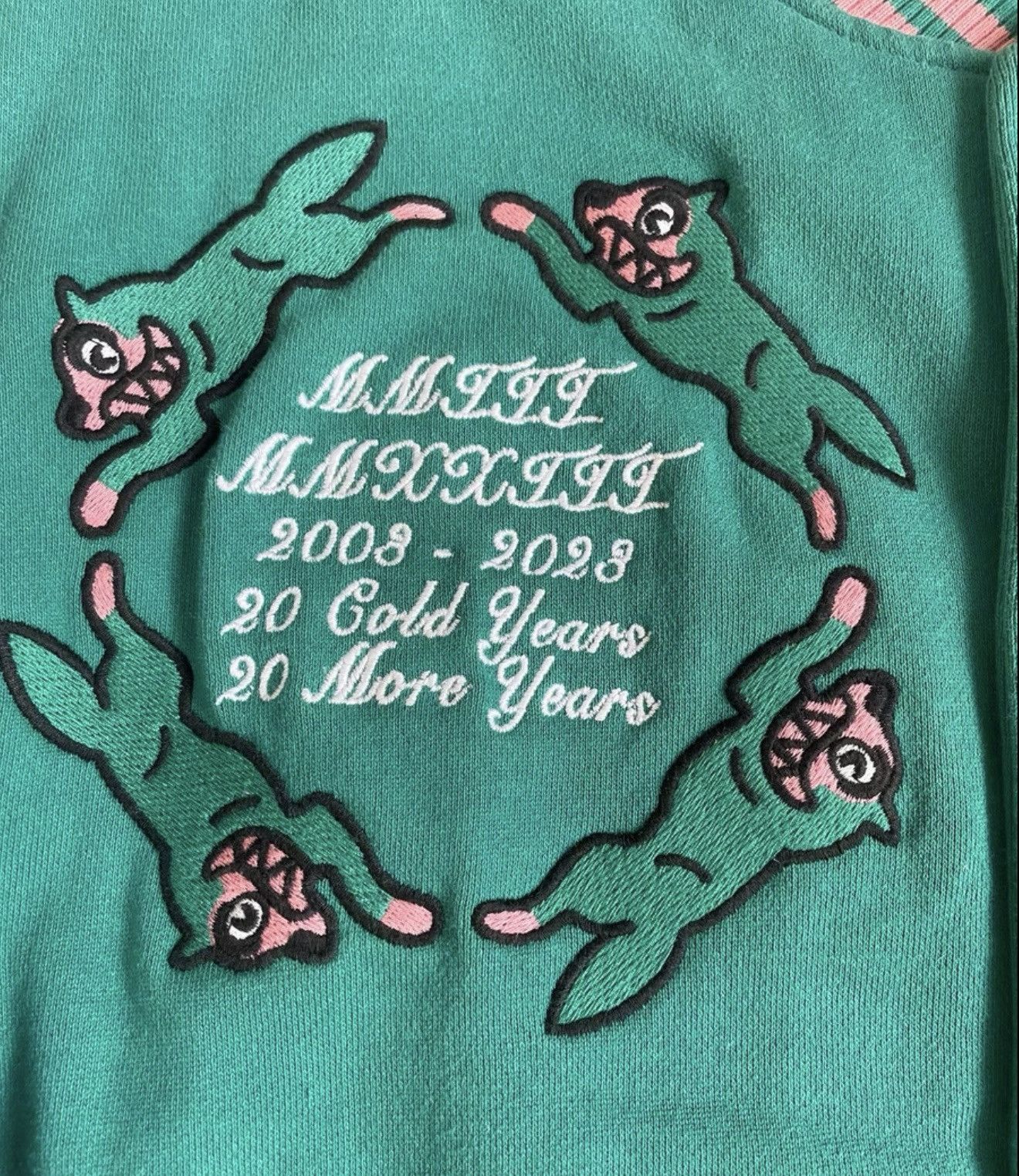 Billionaire Boys Club BBC ICECREAM Embroidered Baseball Jacket coat bober Size US M / EU 48-50 / 2 - 6 Thumbnail