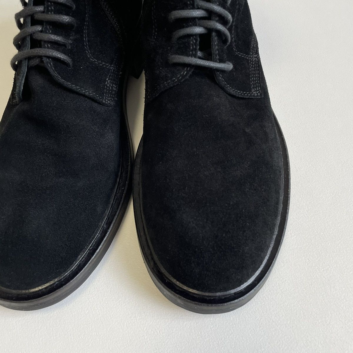 Ann Demeulemeester A/W 13 Black Suede Combat boots Size US 9 / EU 42 - 10 Thumbnail