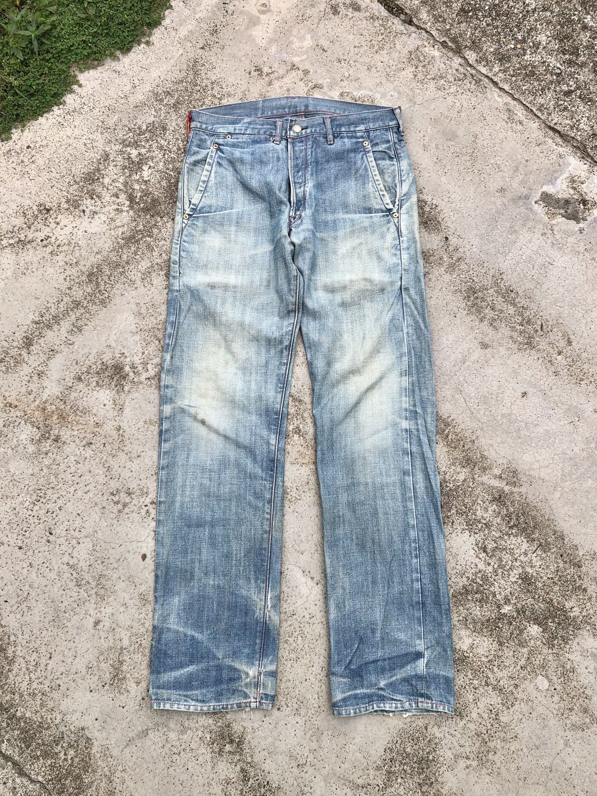 Levi's × Vintage VINTAGE BLUE SELVEDGE LEVIS DENIM Size US 32 / EU 48 - 1 Thumbnail