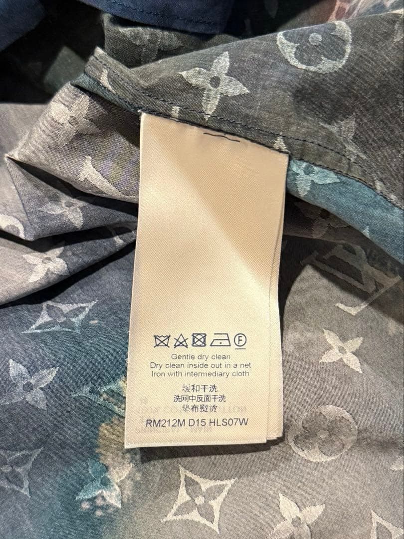 Louis Vuitton Louis Vuitton Monogram Tie-Dye Long Sleeve Shirt Size US M / EU 48-50 / 2 - 4 Thumbnail