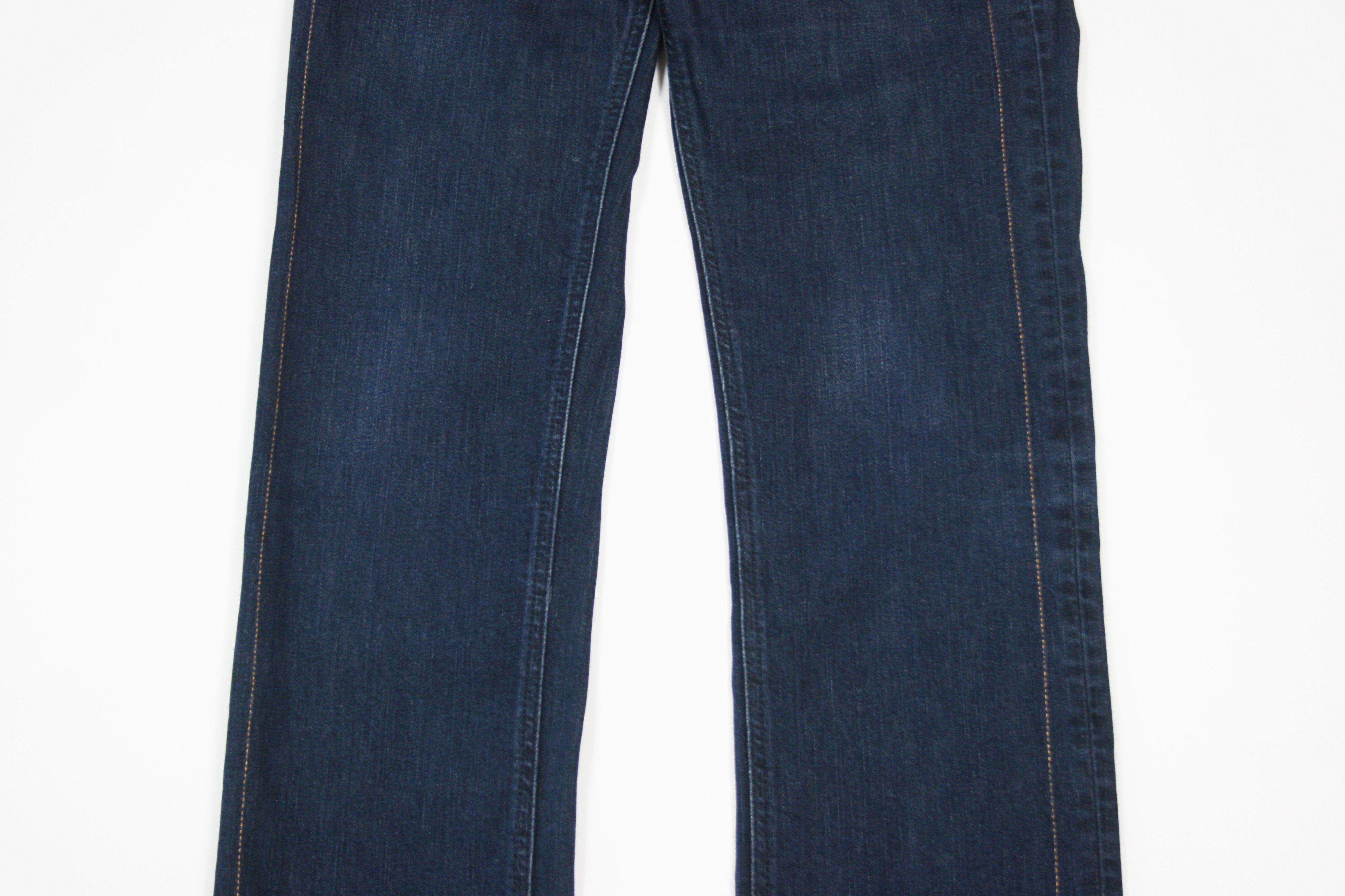 Dolce & Gabbana 00S Lovely Y2K Straight Jeans Vintage Size 27" / US 4 / IT 40 - 4 Thumbnail