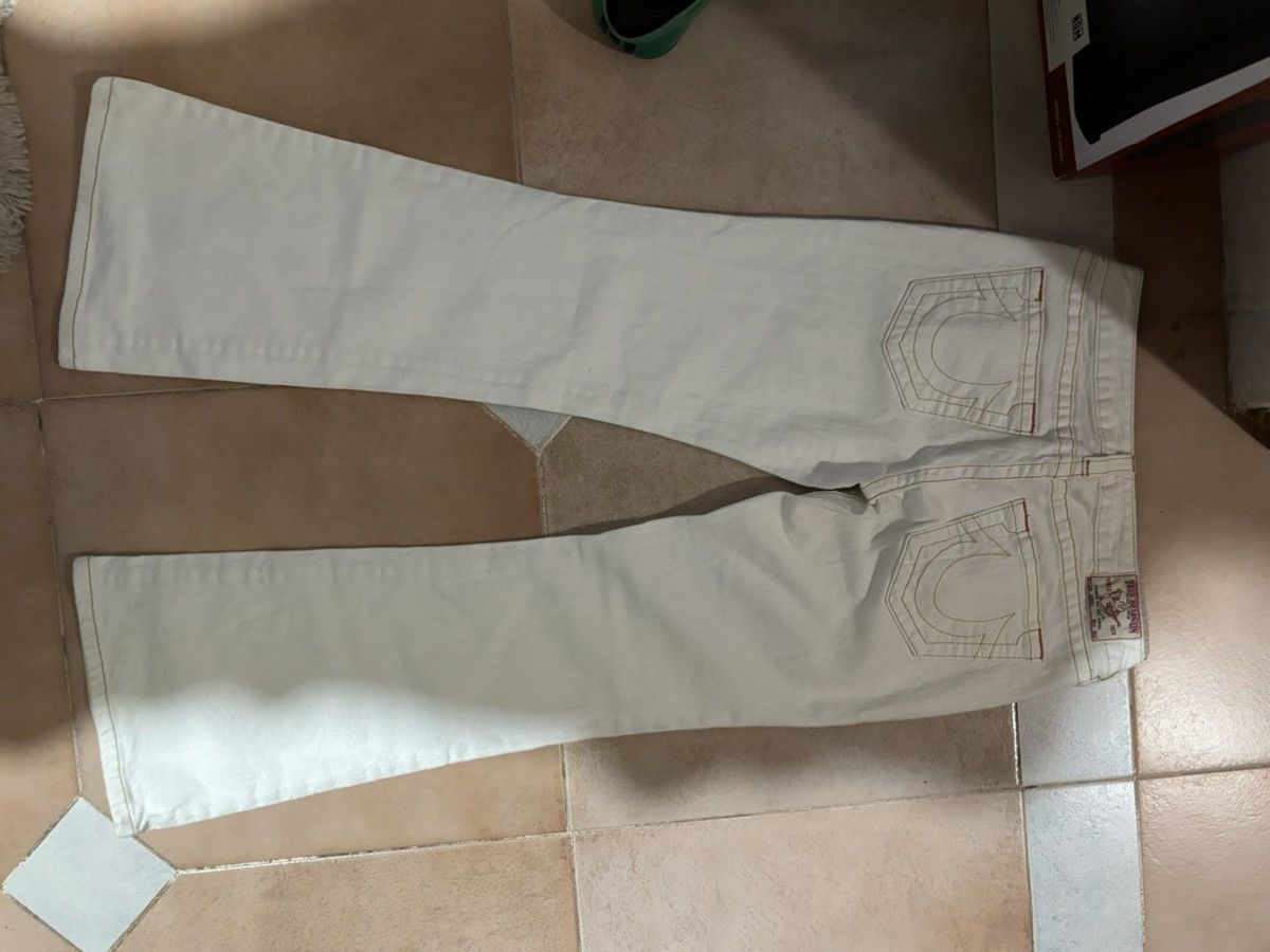 True Religion True religion white denim jeans Size US 31 - 3 Thumbnail