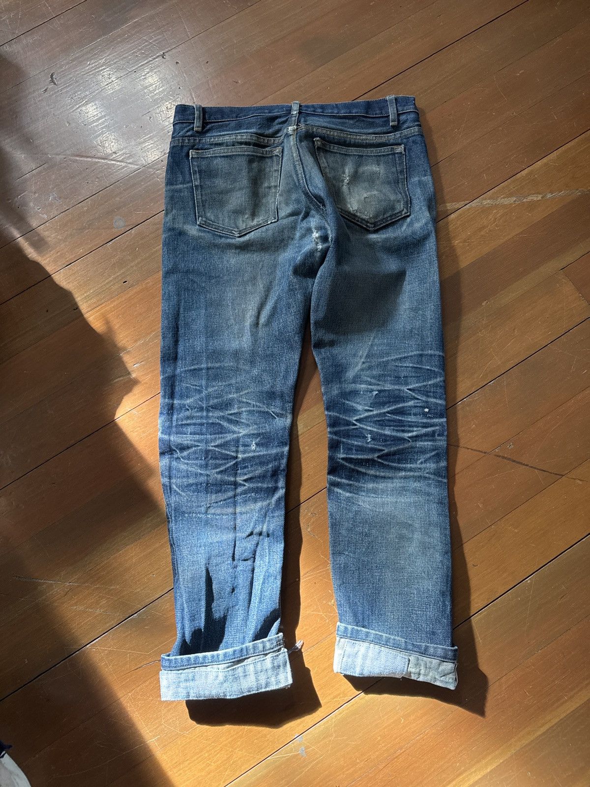A.P.C. × Japanese Brand × Vintage A.P.C petit standard jean. slim fit selvedge jeans Size US 28 / EU 44 - 6 Thumbnail